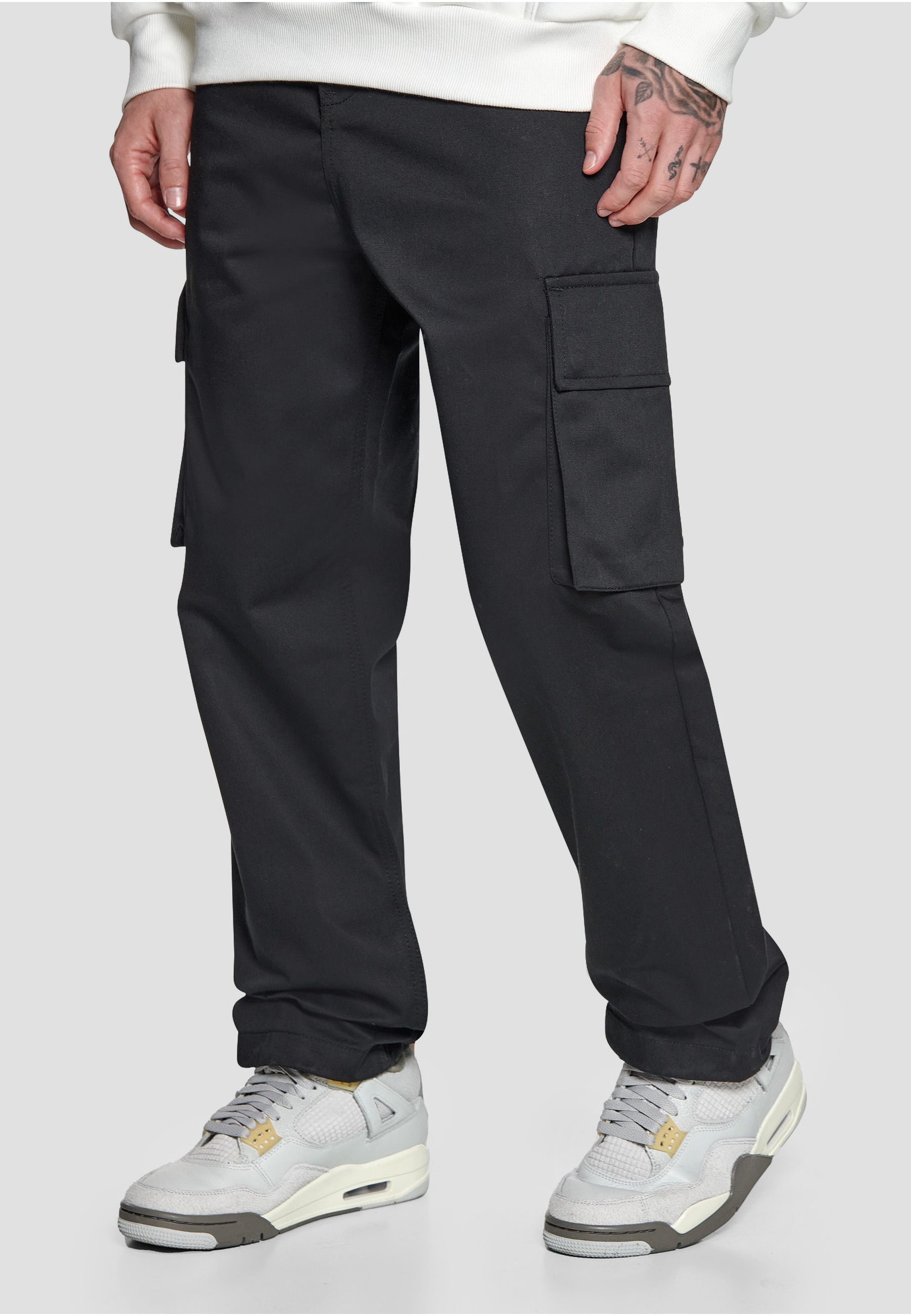 Dropsize Cargohose »Dropsize Dropsize Double Cargo Pocket Workwear Pants«