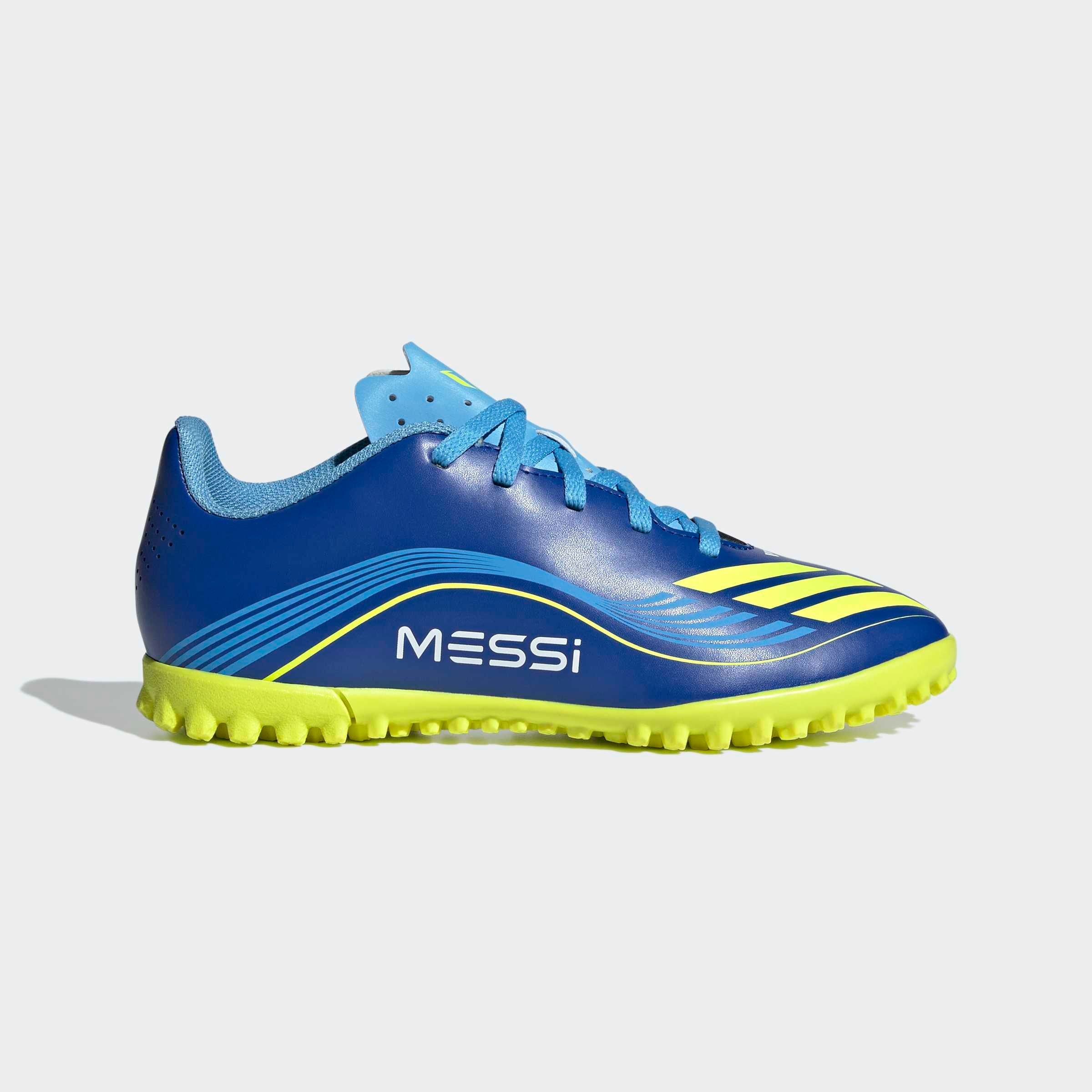 adidas Performance Fußballschuh »F50 MESSI CLUB KUNSTRASEN E KINDER«, geeignet für harte Untergründe Asche und Kunstrasen