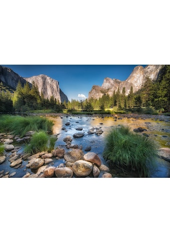 Papermoon Fototapetas »Yosemite Rive Reflexion«