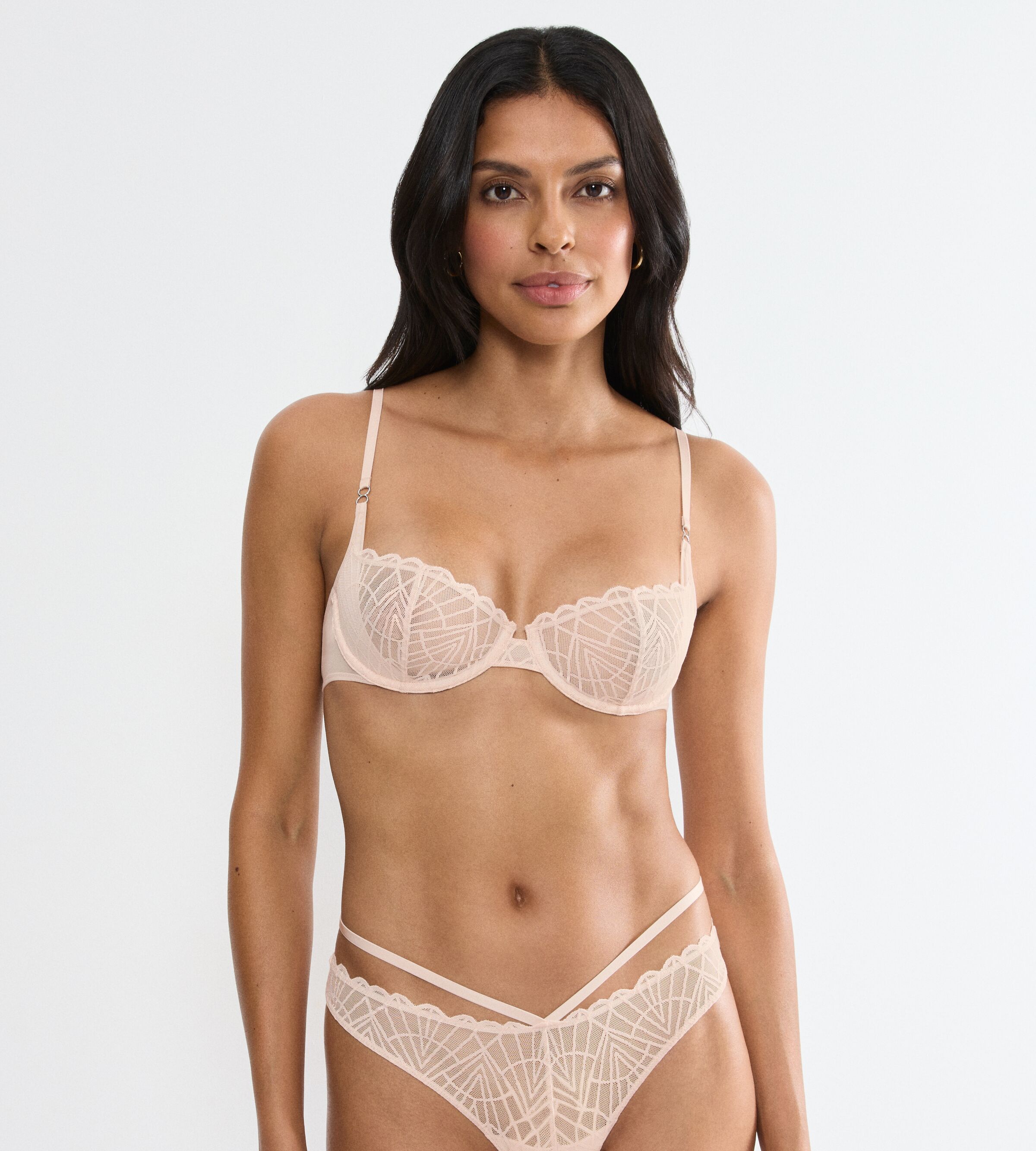 Triumph Balconette-BH "That Night In Vegas" Komfort-Bügel, Spitze, Mesh