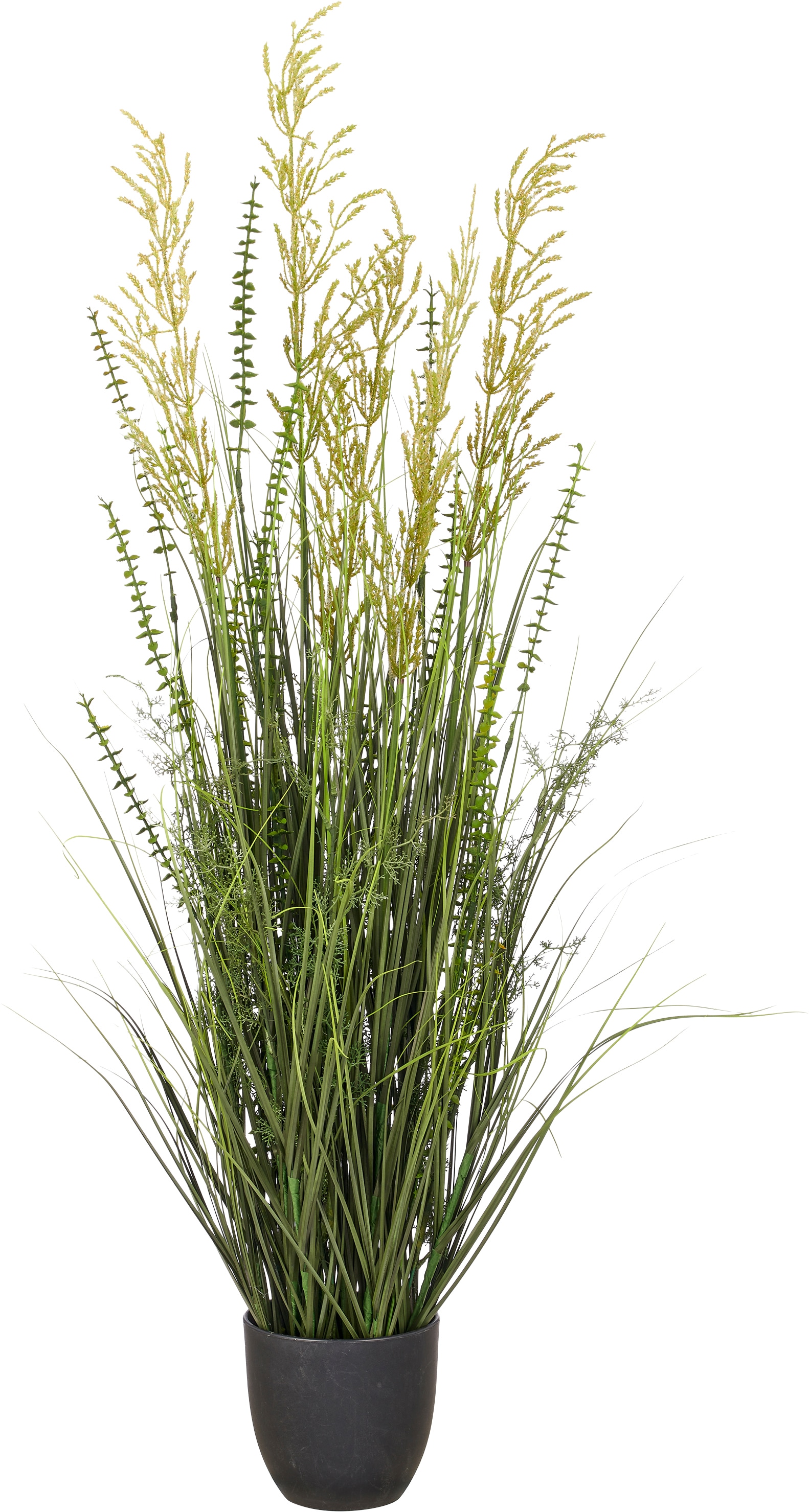 Creativ green Kunstgras "Gras-Mix-Busch" mit naturgetreuen Halmen