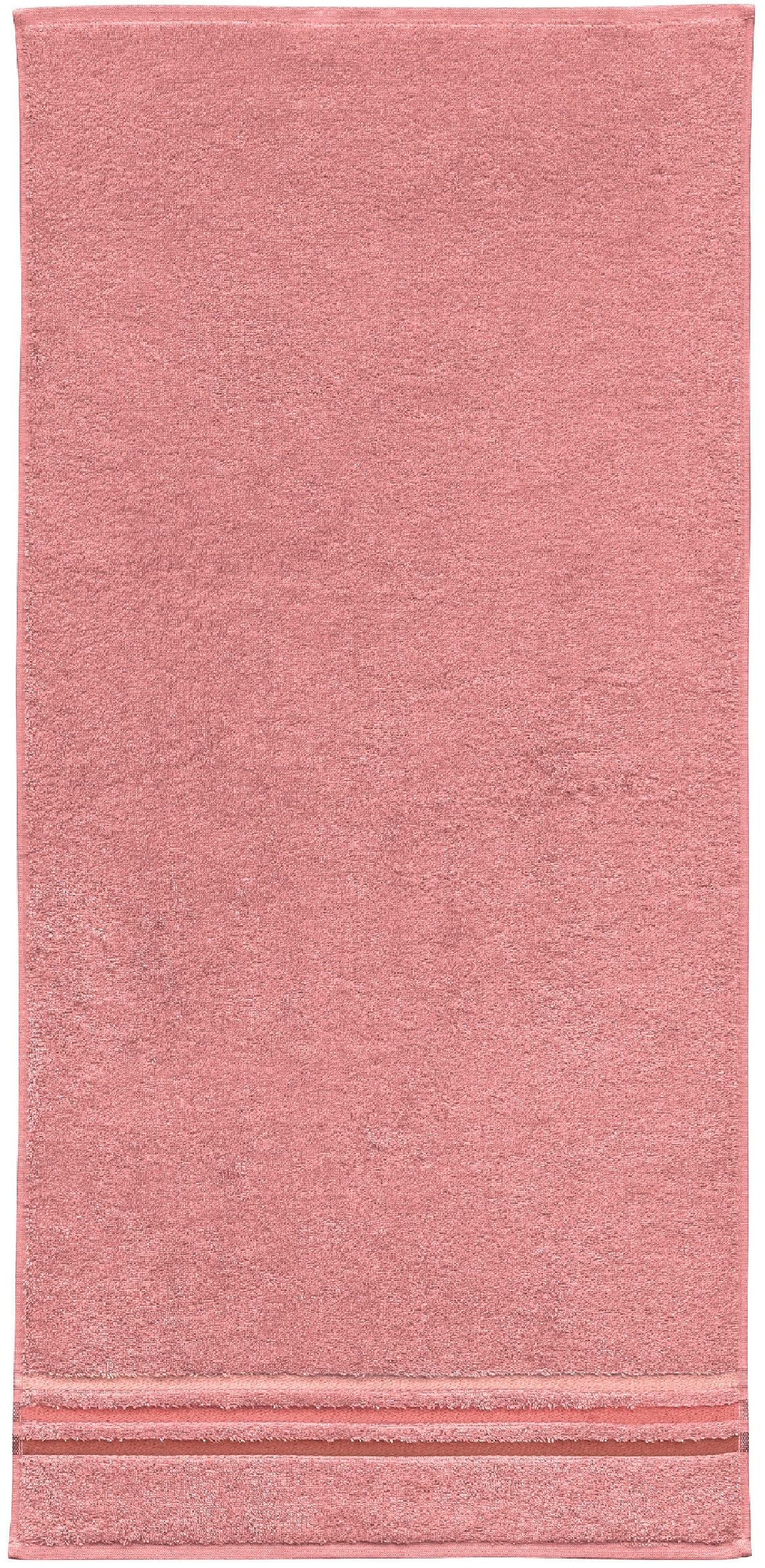 Schiesser Duschtücher »Skyline Color aus 100 % Baumwolle mit eleganter Streifenbordüre«, (Set, 2 St., 2 Badetücher (70x140 cm), MADE IN GREEN by OEKO-TEX®