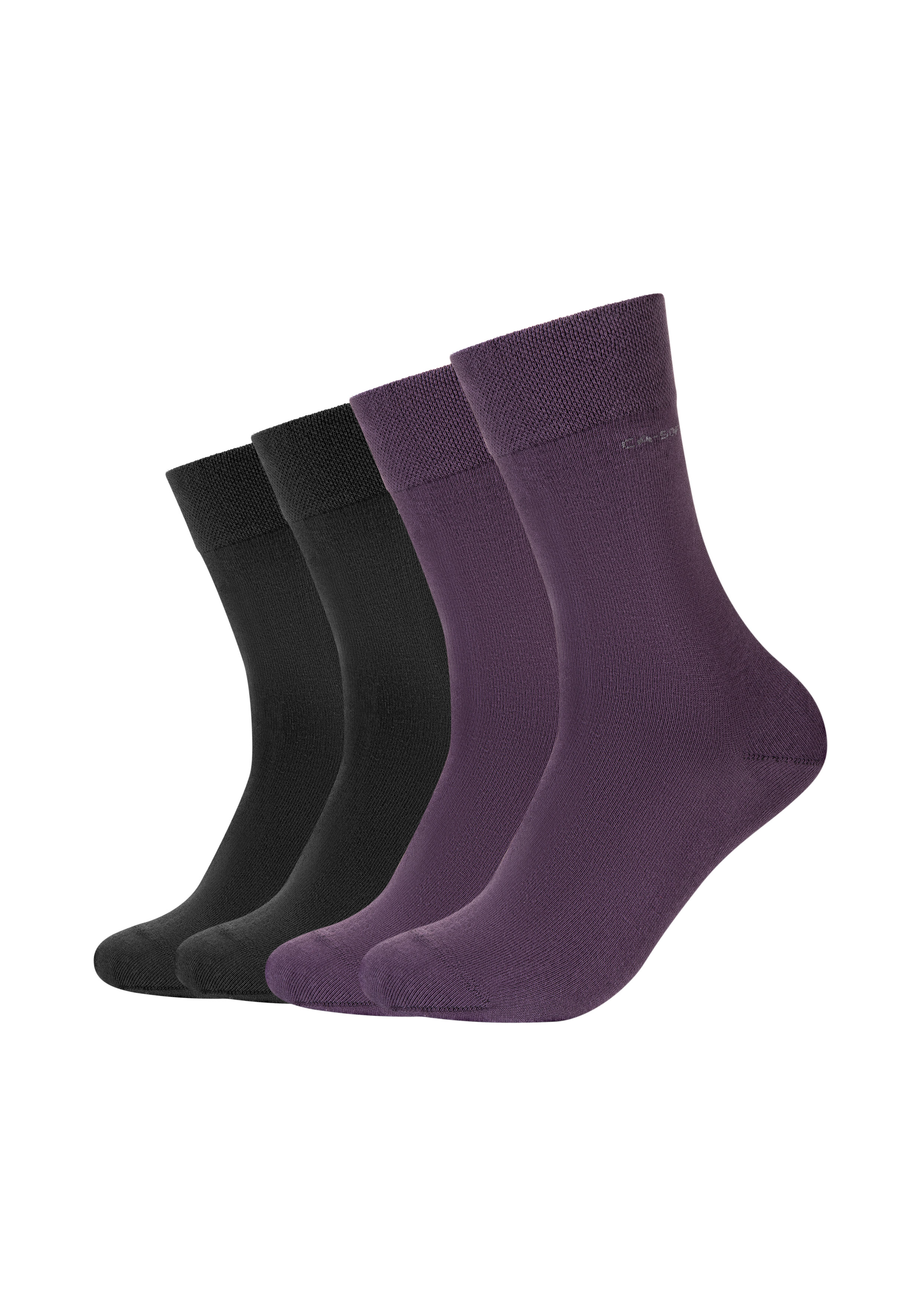 Camano Socken "ca-soft" mit verstärktem Fersen- und Zehenbereich