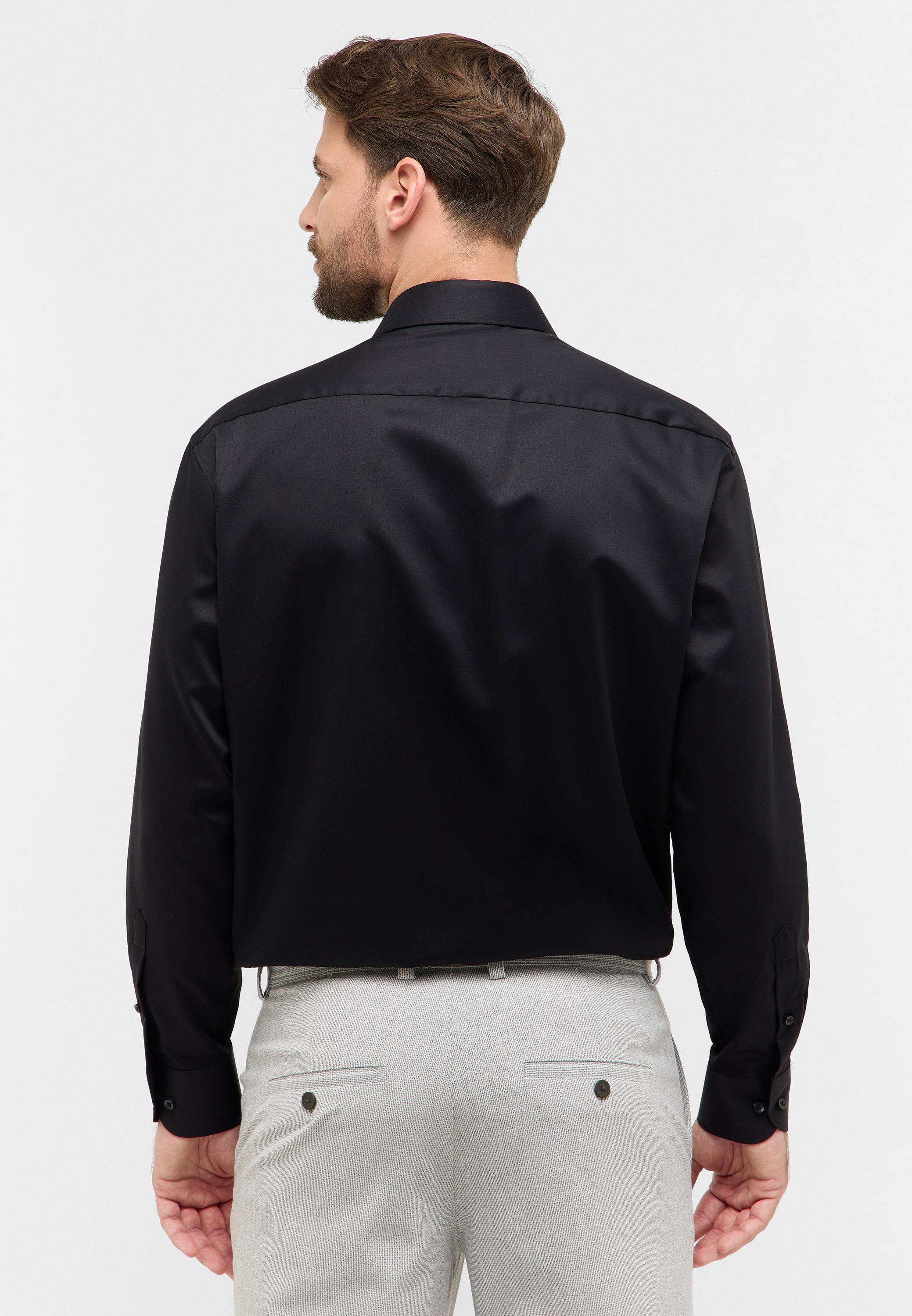 Eterna Langarmhemd »COMFORT FIT« NON IRON (bügelfrei)