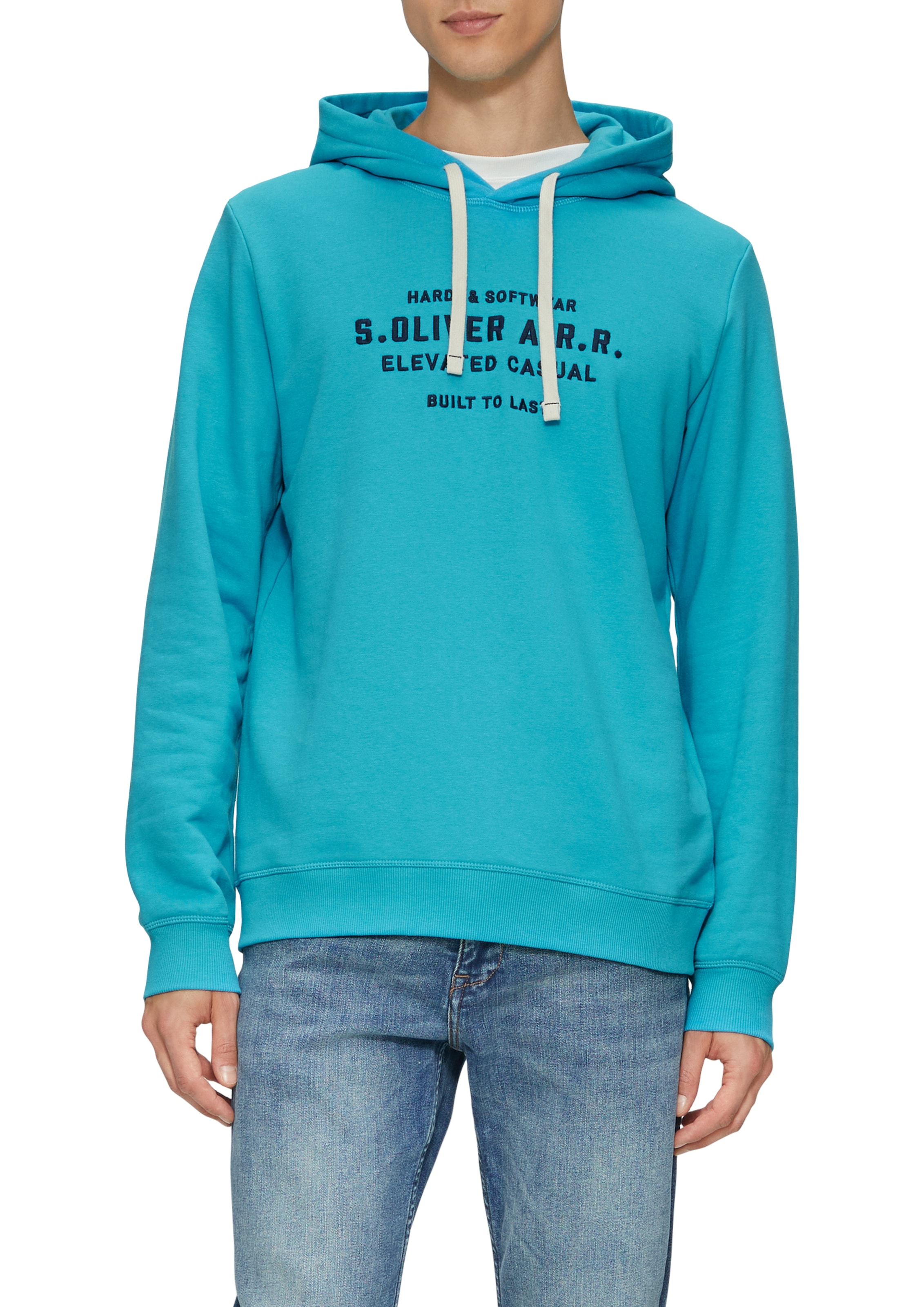 s.Oliver Hoodie, mit Schriftzug