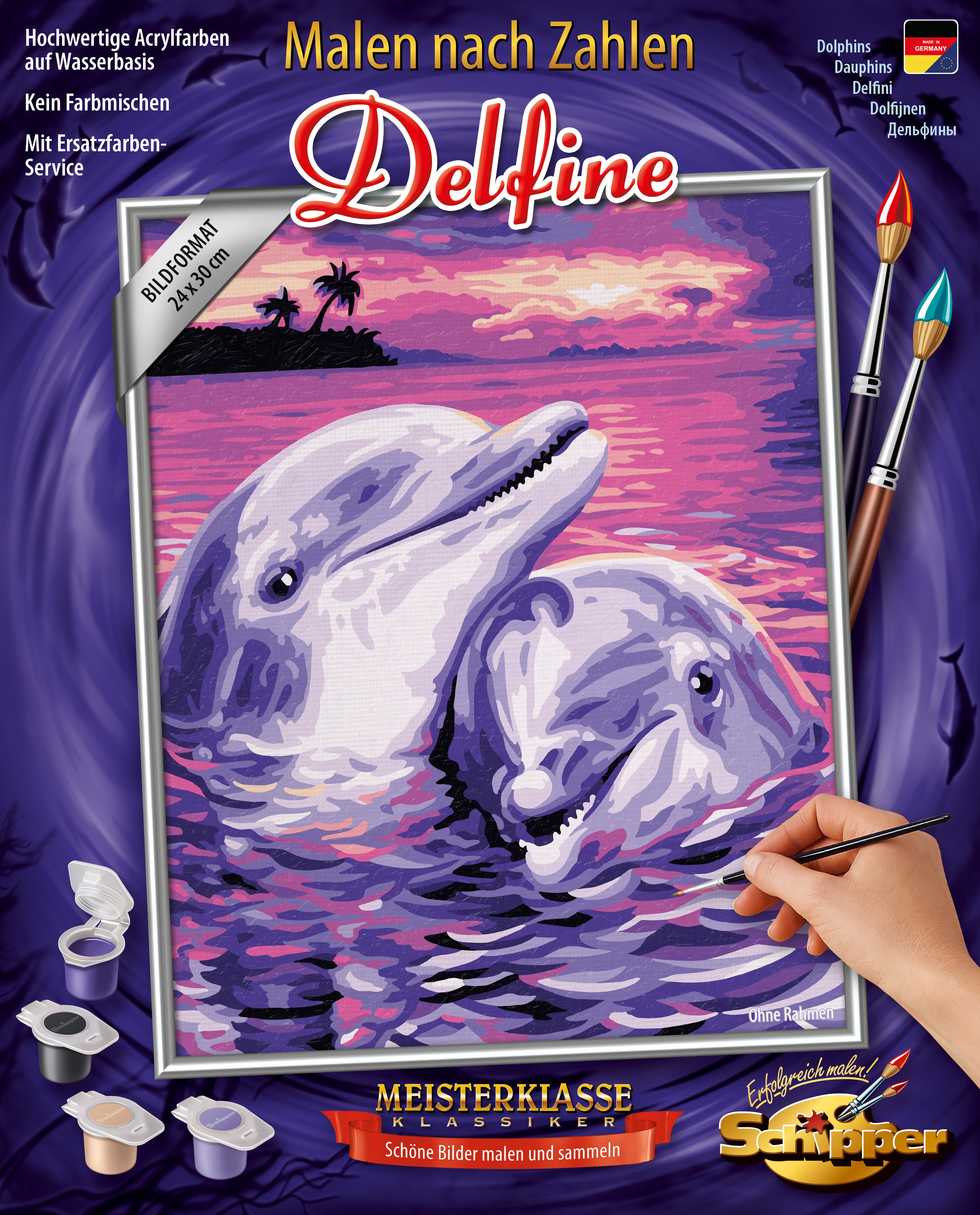Made Delfine«, nach Germany »Meisterklasse BAUR in | Klassiker Malen - Schipper Zahlen