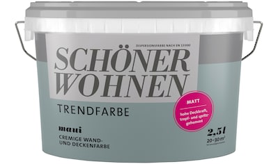 SCHÖNER WOHNEN FARBE Wand- und Deckenfarbe »TRENDFARBE«