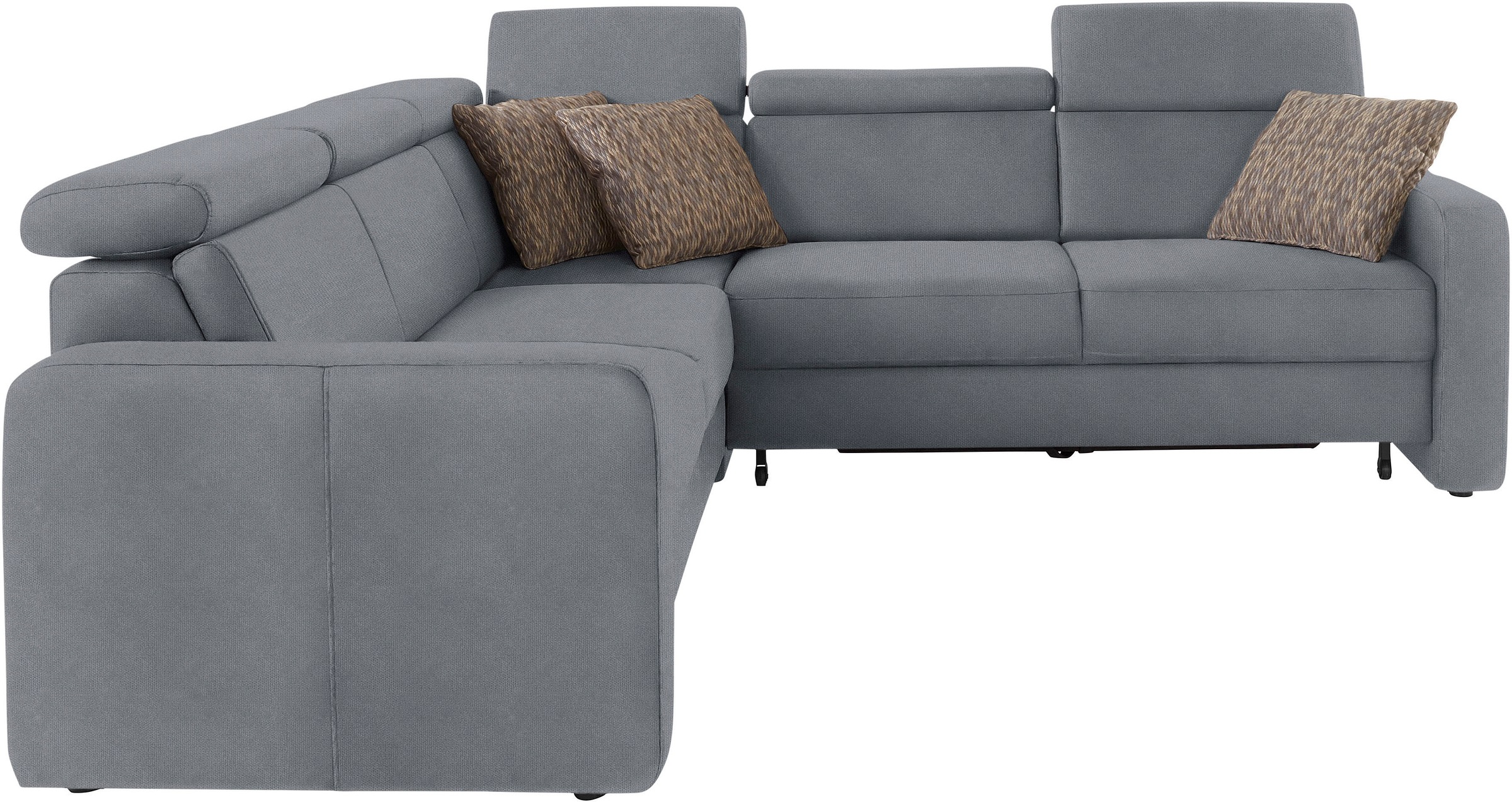 sit&more Ecksofa "Bologna L-Form", Kopfteilverstellung, wahlweise mit Bettf günstig online kaufen
