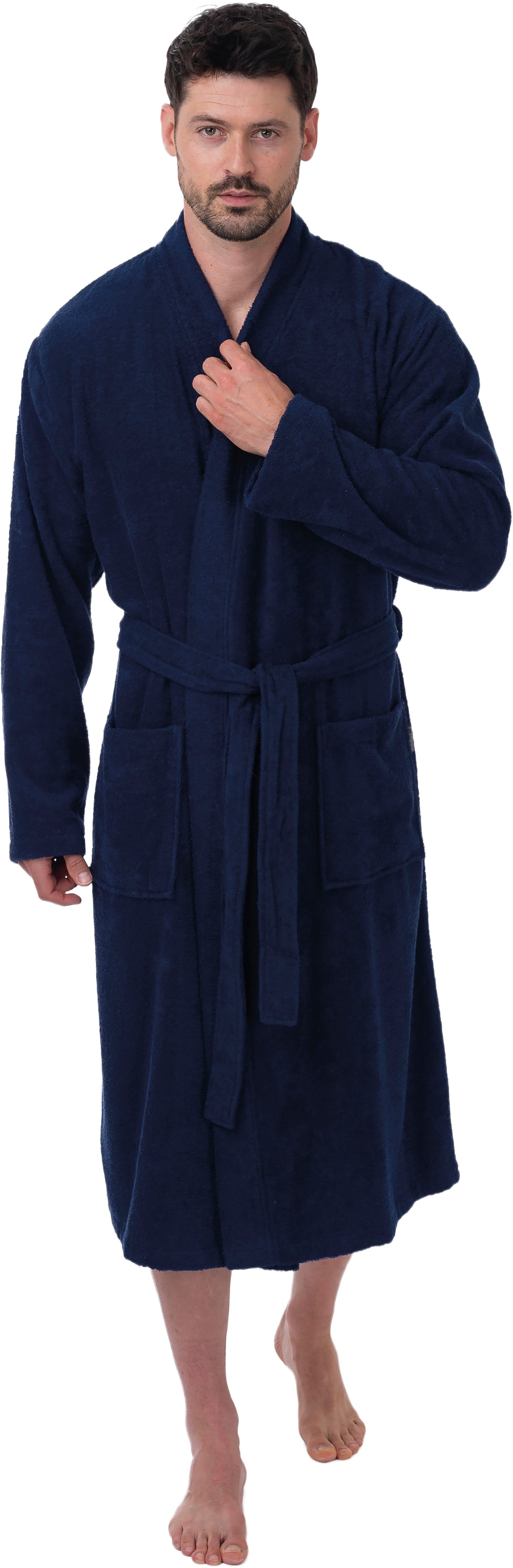 Wewo fashion Unisex-Bademantel "3049" 1 Stk. tlg., leichter Reisebademantel günstig online kaufen