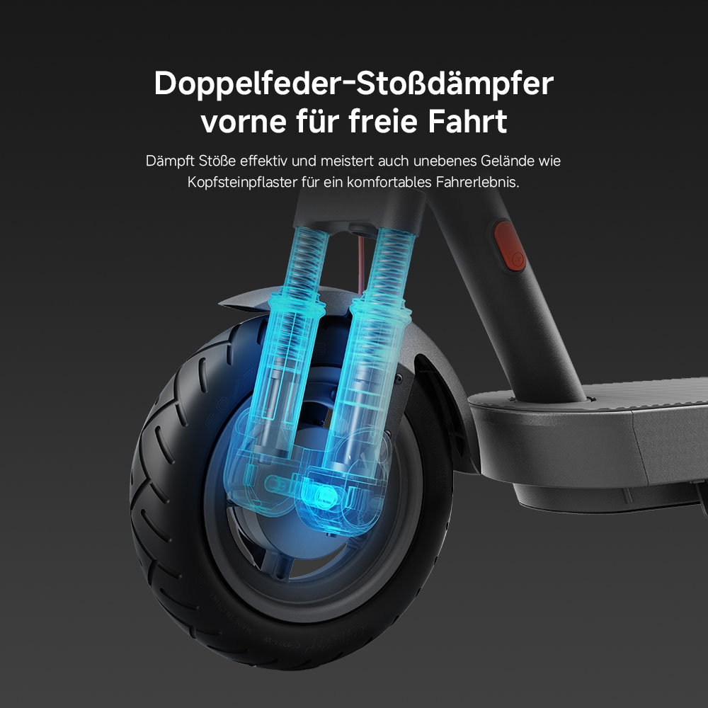 Xiaomi E-Scooter »Electric Scooter 5«, Electric Scooter, mit Straßenzulassung, bis zu 60 km Reichweite