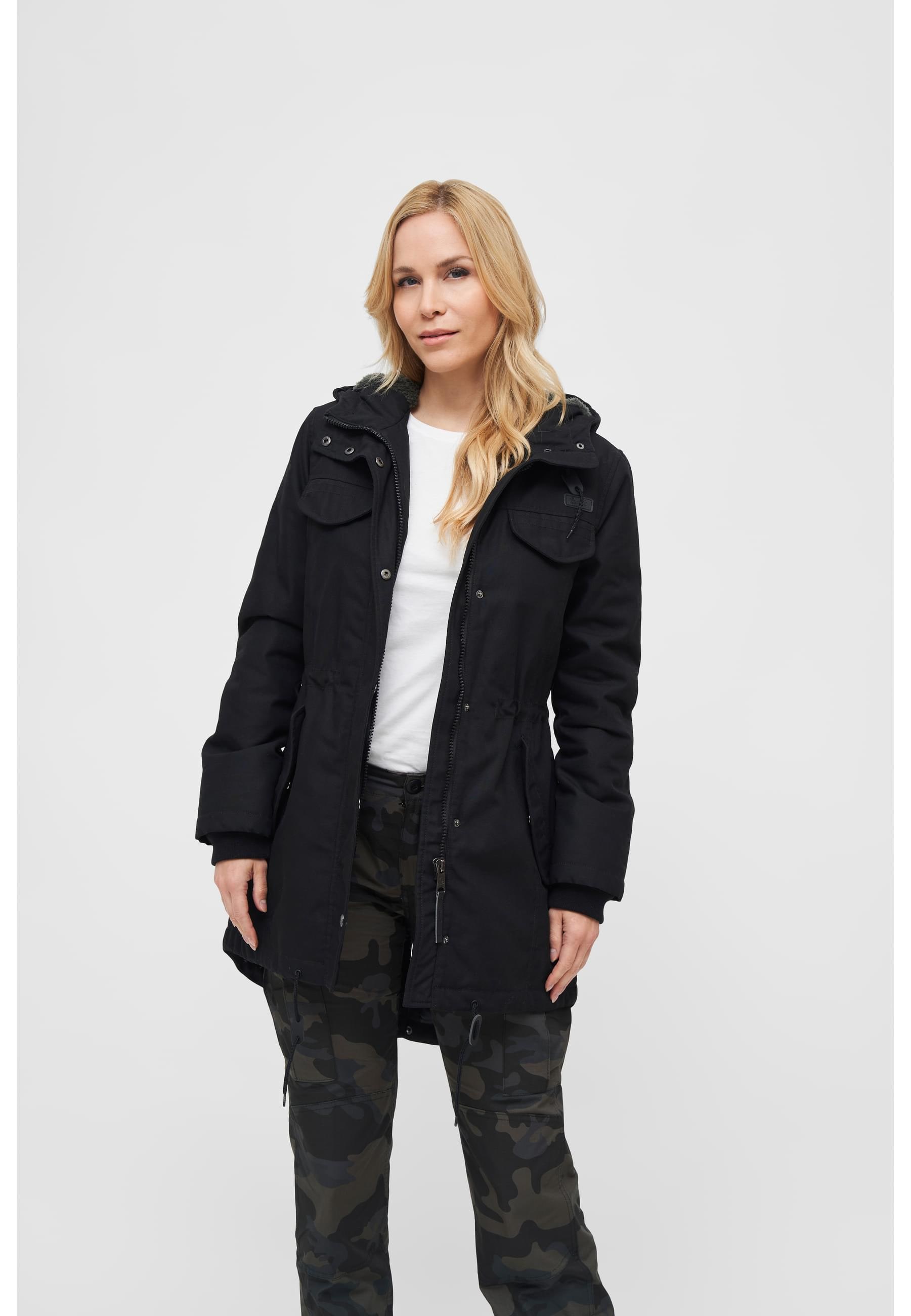 Brandit Parka »Brandit Damen Ladies Marsh Lake Parka«, (1 St.), mit Kapuze