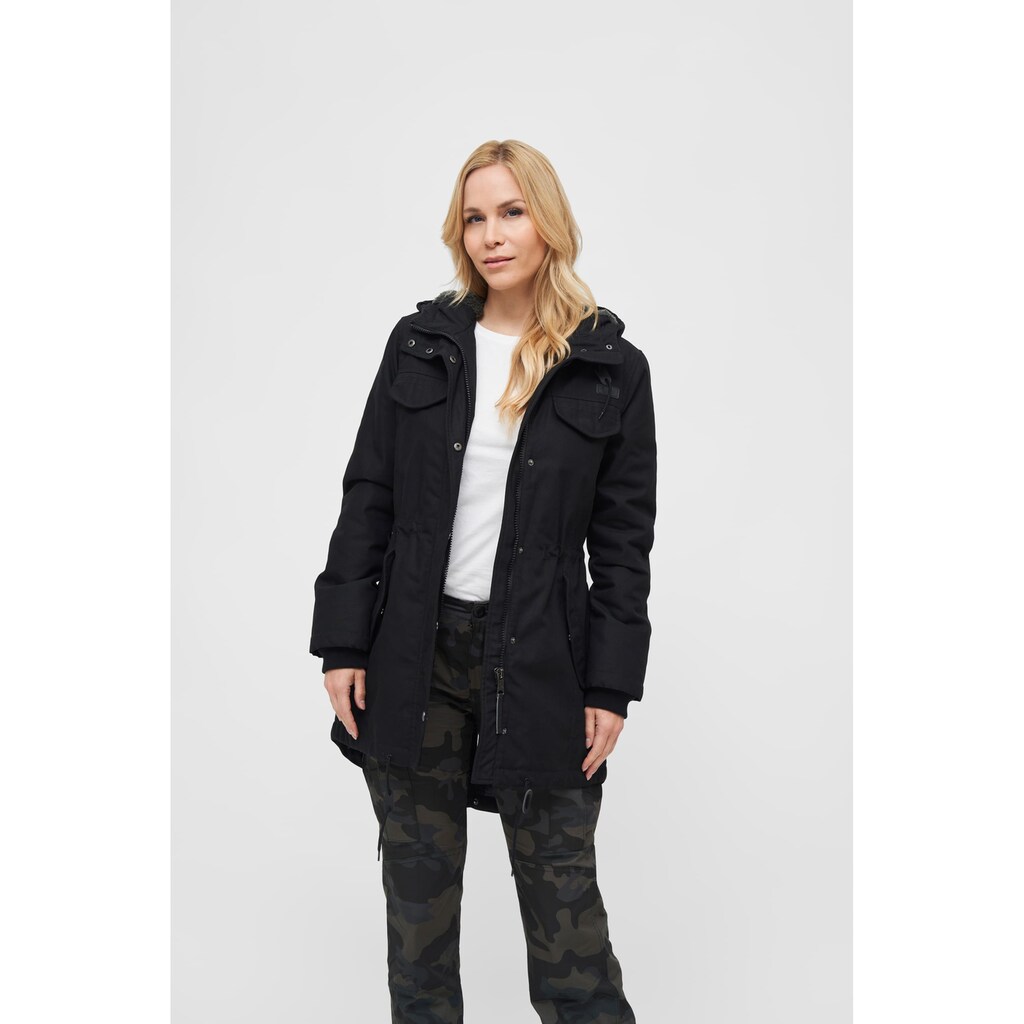 Brandit Parka »Brandit Damen Ladies Marsh Lake Parka«, (1 St.), mit Kapuze