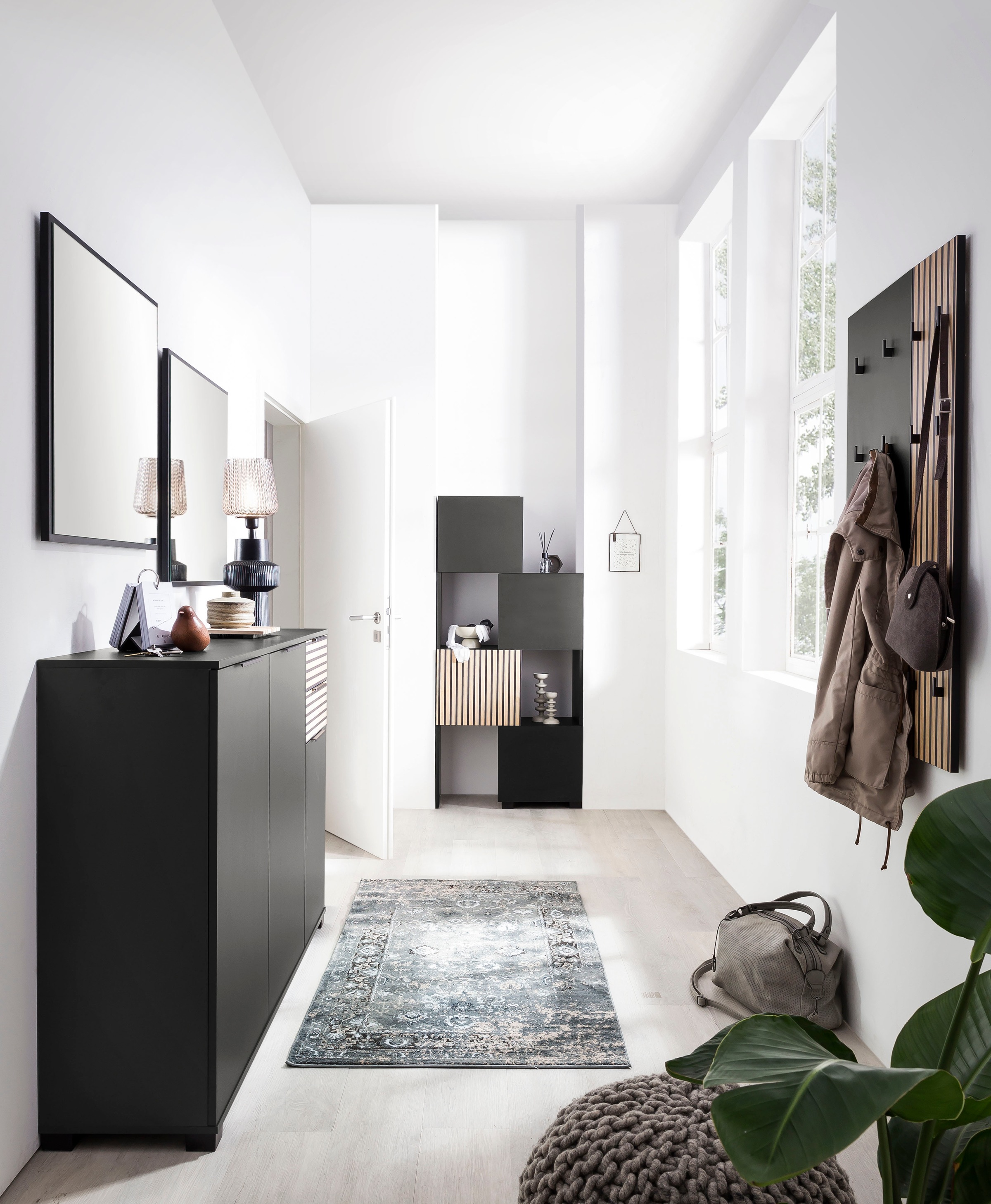 welltime Garderobenpaneel "Alexa, Breite 49 cm", 8 Kleiderhaken günstig online kaufen