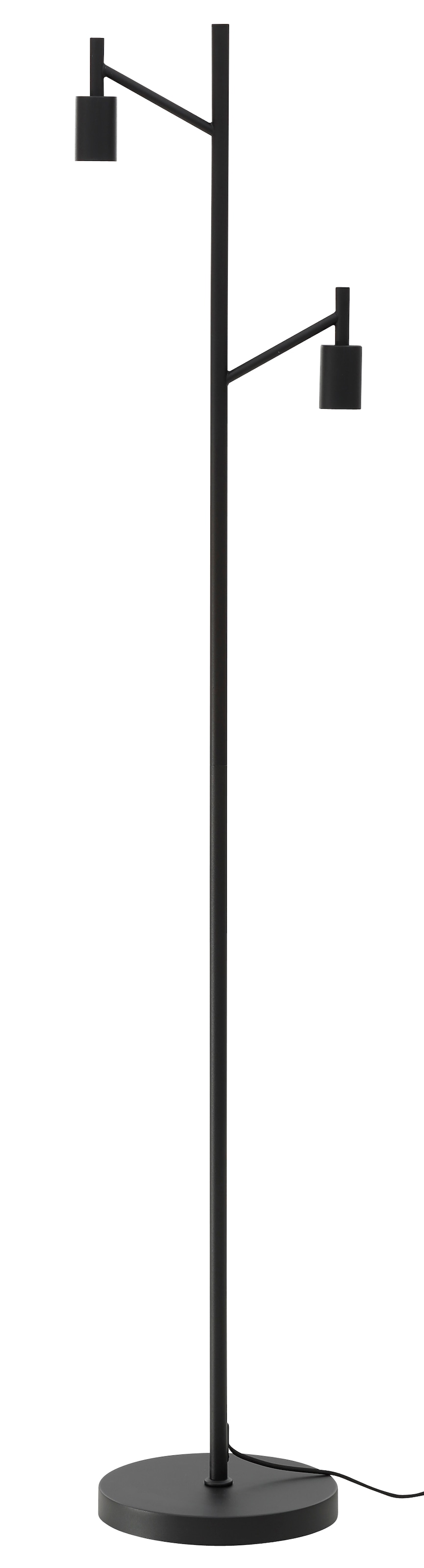 moderne, schwarze Höhe BAUR klassisch 155 2 Leonique »Jarla«, | Stehlampe Stehleuchte, flammig-flammig, cm