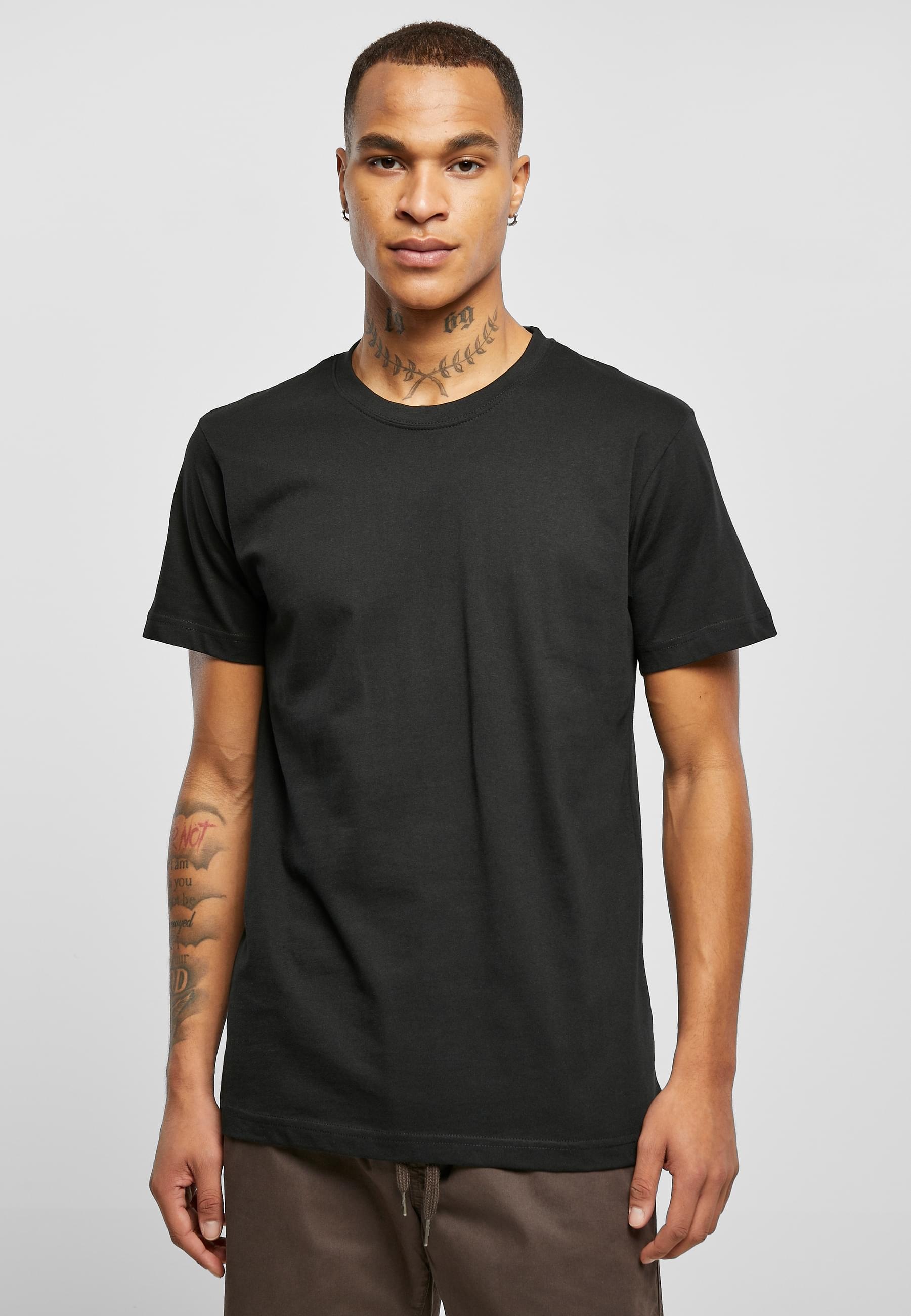 URBAN CLASSICS T-Shirt »Urban Classics Basic Tee 2-Pack«, (1 tlg.)
