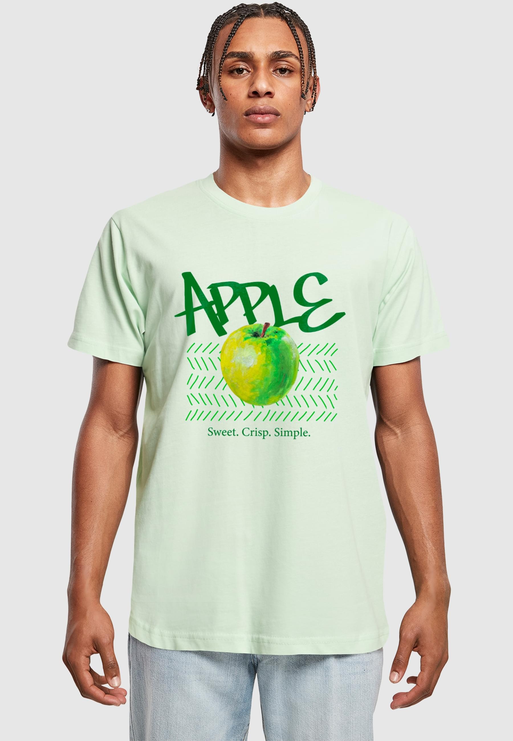 Merchcode T-Shirt »Merchcode Apple Sweet Tee«, (1 tlg.)