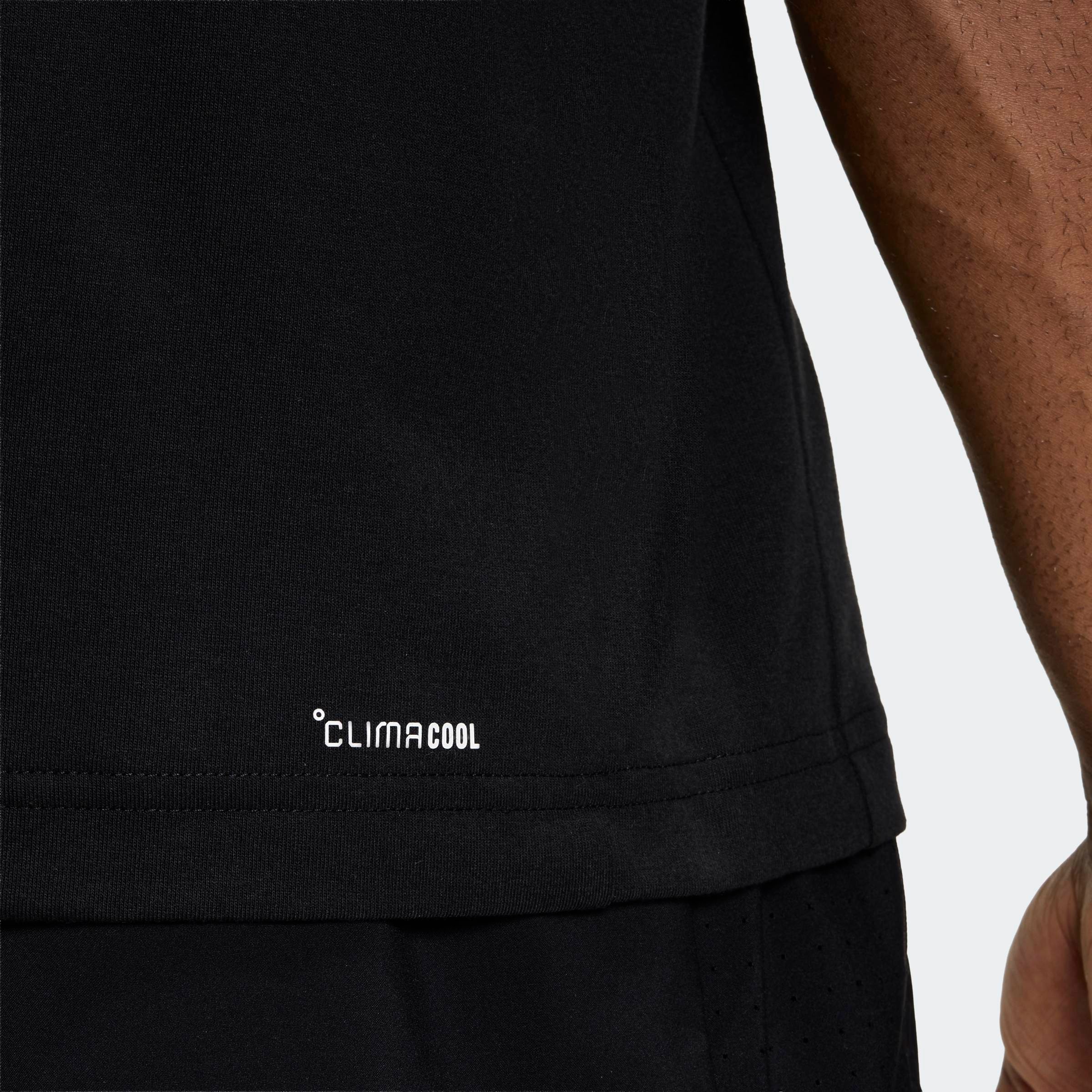 adidas Performance T-Shirt »WORKOUT ESSENTIALS FEELREADY« mit Rundhalsausschnitt, aus Polyester