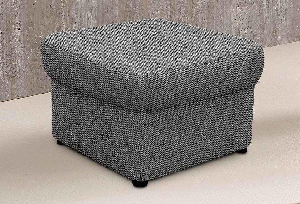DOMO collection Hocker "Papenburg elegant und zeitlos, B/T 57/57cm" in großer Farbvielfalt