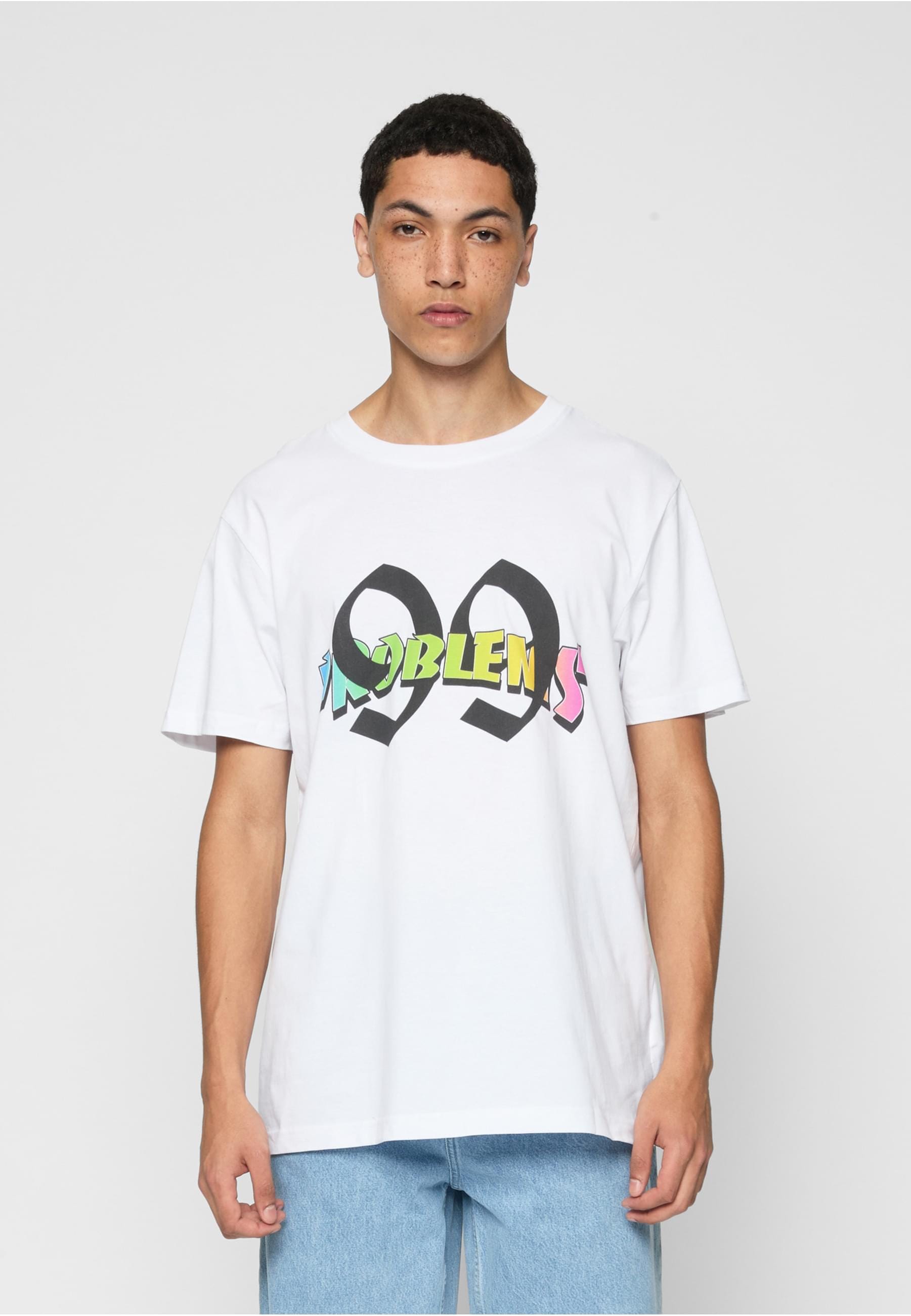 MisterTee T-Shirt »MisterTee Herren 99 Problems Rainbow Tee«, (1 tlg.)