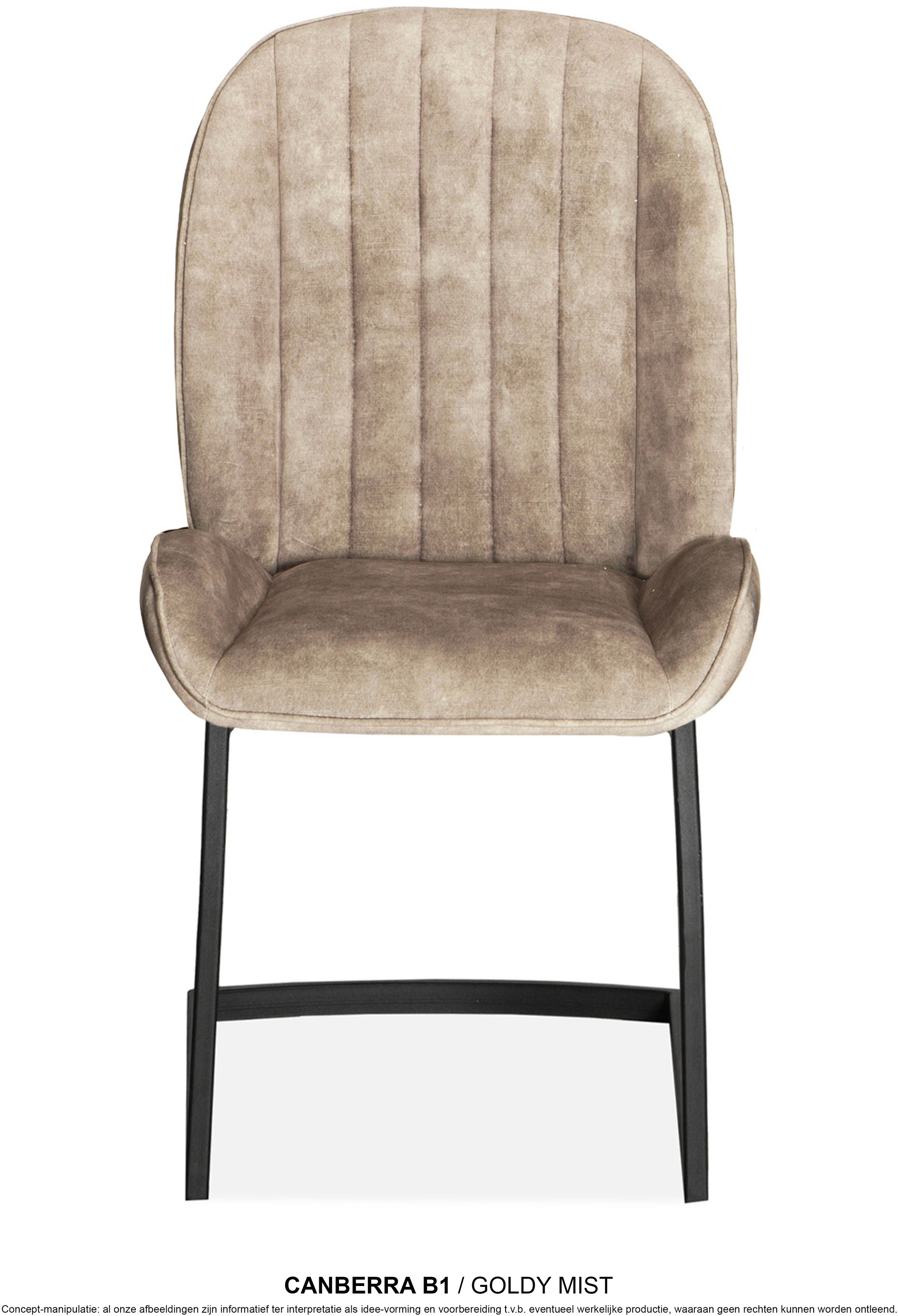OMG Design Esszimmerstuhl "Canberra" (Set) 1 Stk. Stoff Esszimmerstuhl, pfl günstig online kaufen