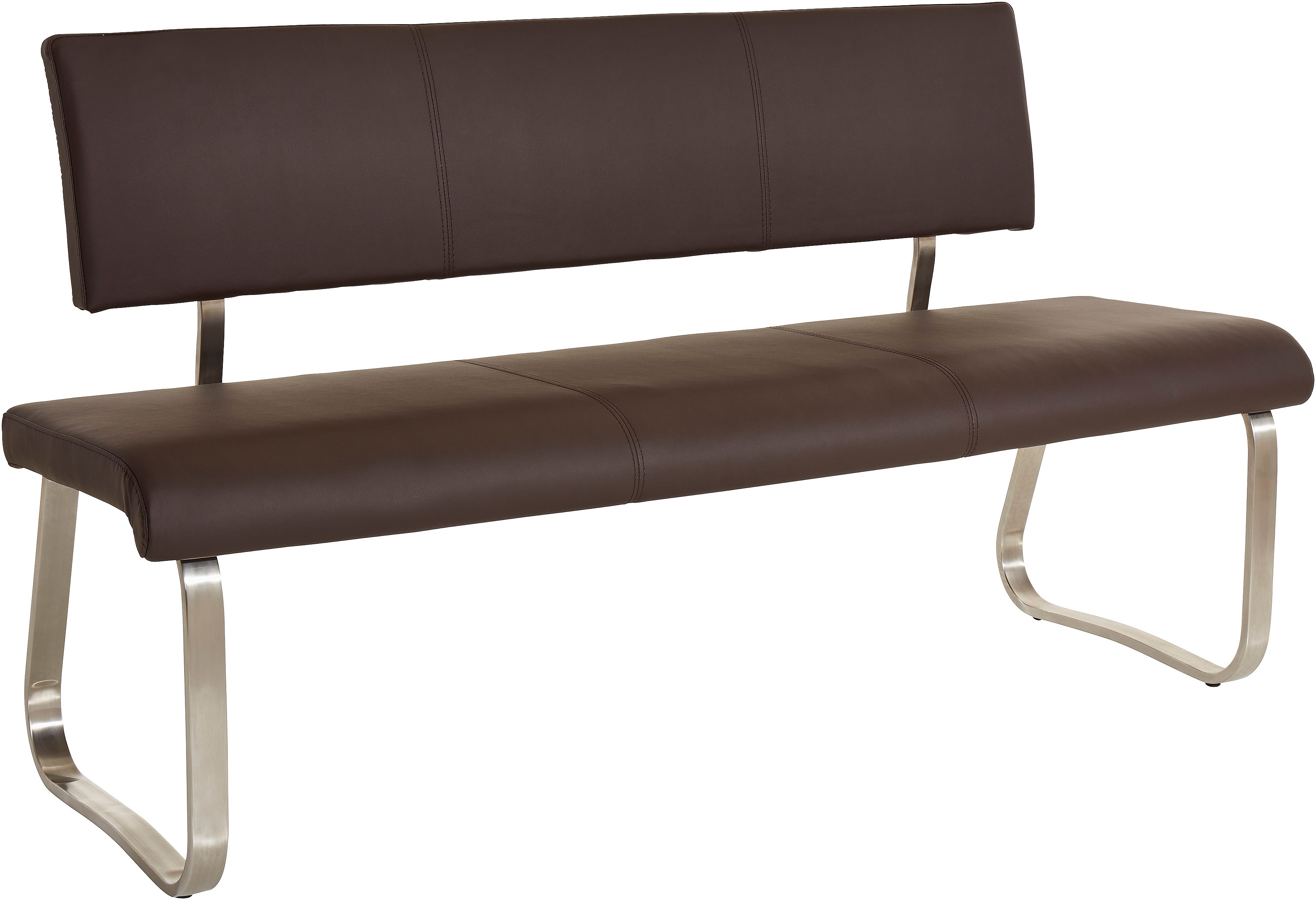 Thumbnail - MCA furniture Polsterbank "Arco", belastbar bis 280 Kg, Echtleder, in verschiedenen Breiten