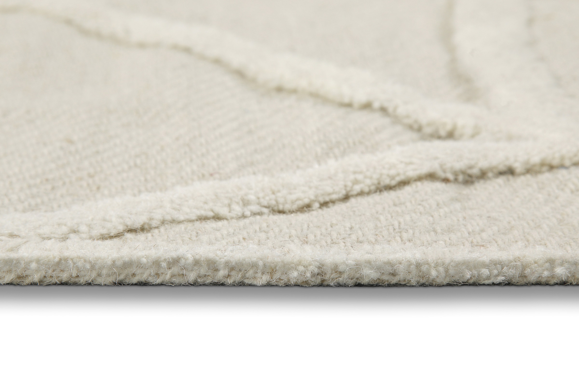 Wecon home Teppich »Hamptons TWENTYSIX«, rund, 10 mm Höhe, Kurzflor, Wohnzimmer, Schlafzimmer, elegant, robust, Mosaik Design