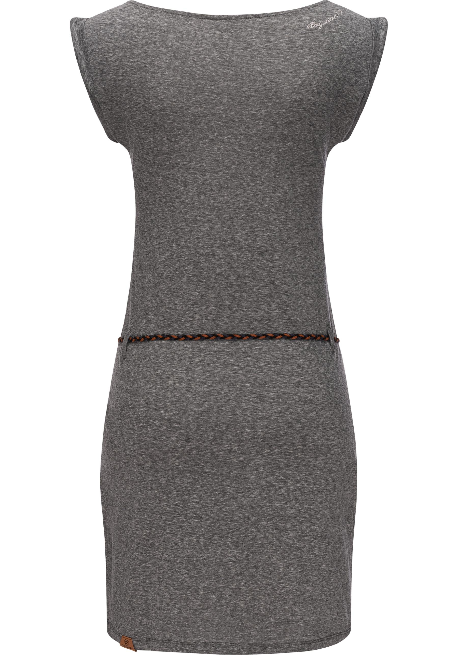 Thumbnail - Ragwear Shirtkleid "Tag" Eingrifftaschen leichtes Jersey-Kleid in melierter Optik