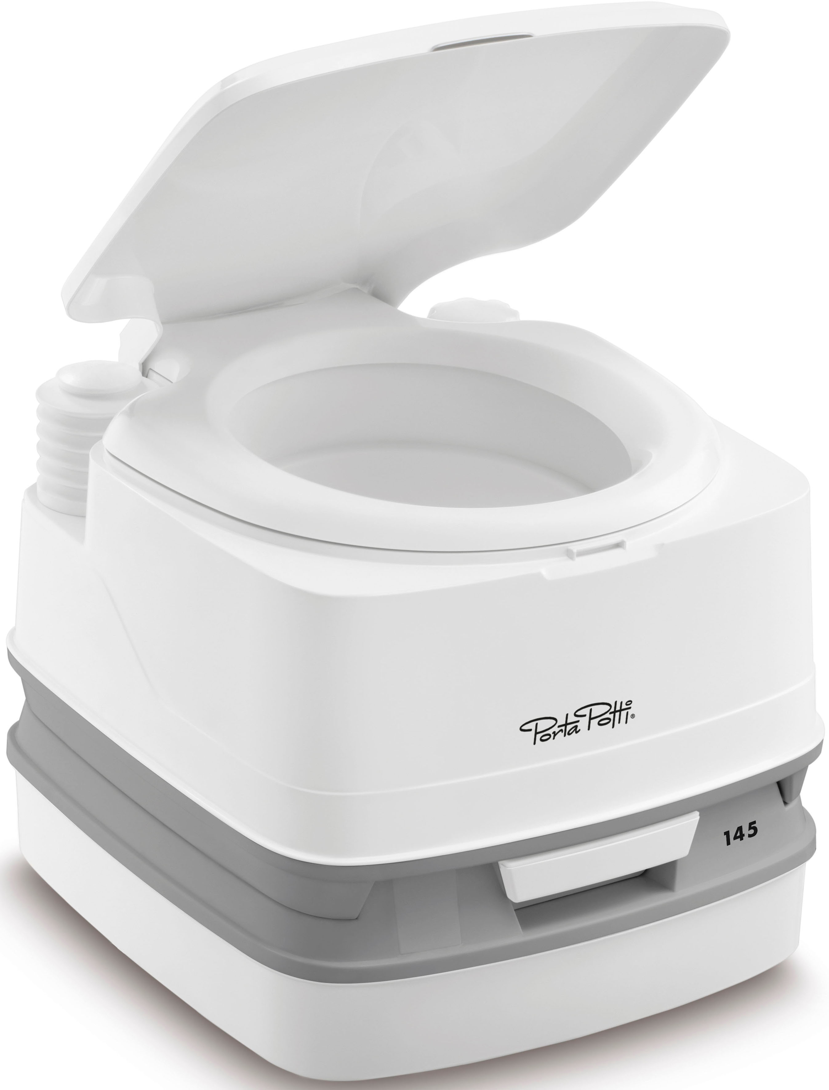 THETFORD Campingtoilette "Porta Potti 145 tragbare Toilette", B:38,3cm H:33cm T:42,7cm, weiß, Campingtoiletten