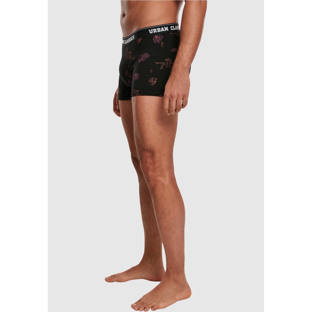 URBAN CLASSICS Boxershorts »Herren Boxer Shorts 3-Pack«, (1 St.)