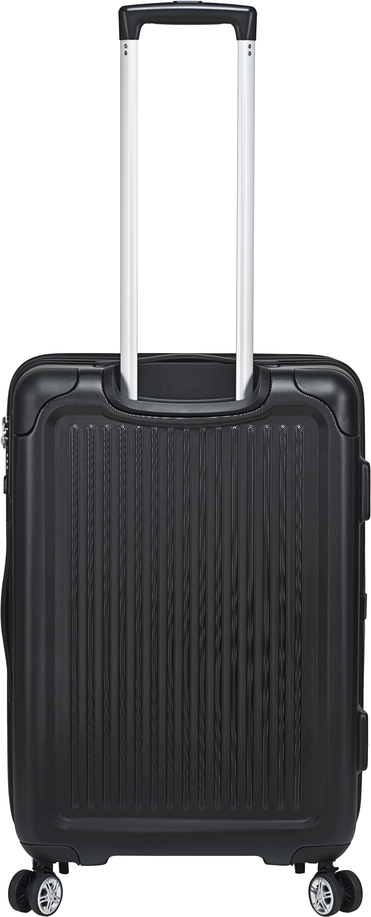 Stratic Hartschalen-Trolley »Stripe, 66 cm«, 4 Rollen, Reisekoffer Reisegepäck Aufgabegepäck TSA-Zahlenschloss