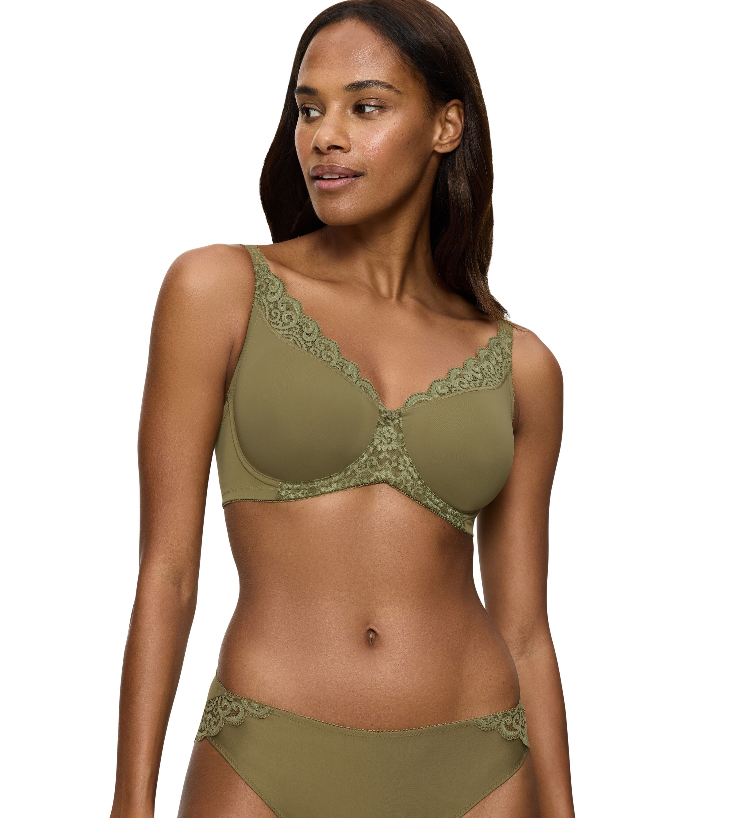 Triumph "Amourette" verkleinert die Brust optisch, Spitze günstig online kaufen