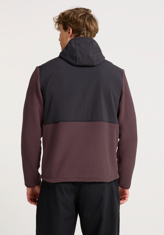 Jack Wolfskin Fleecejacke »LITE CURL HOODED FZ M« mit Kapuze Kapuzenjacke, warm, Sherpa-Fleece