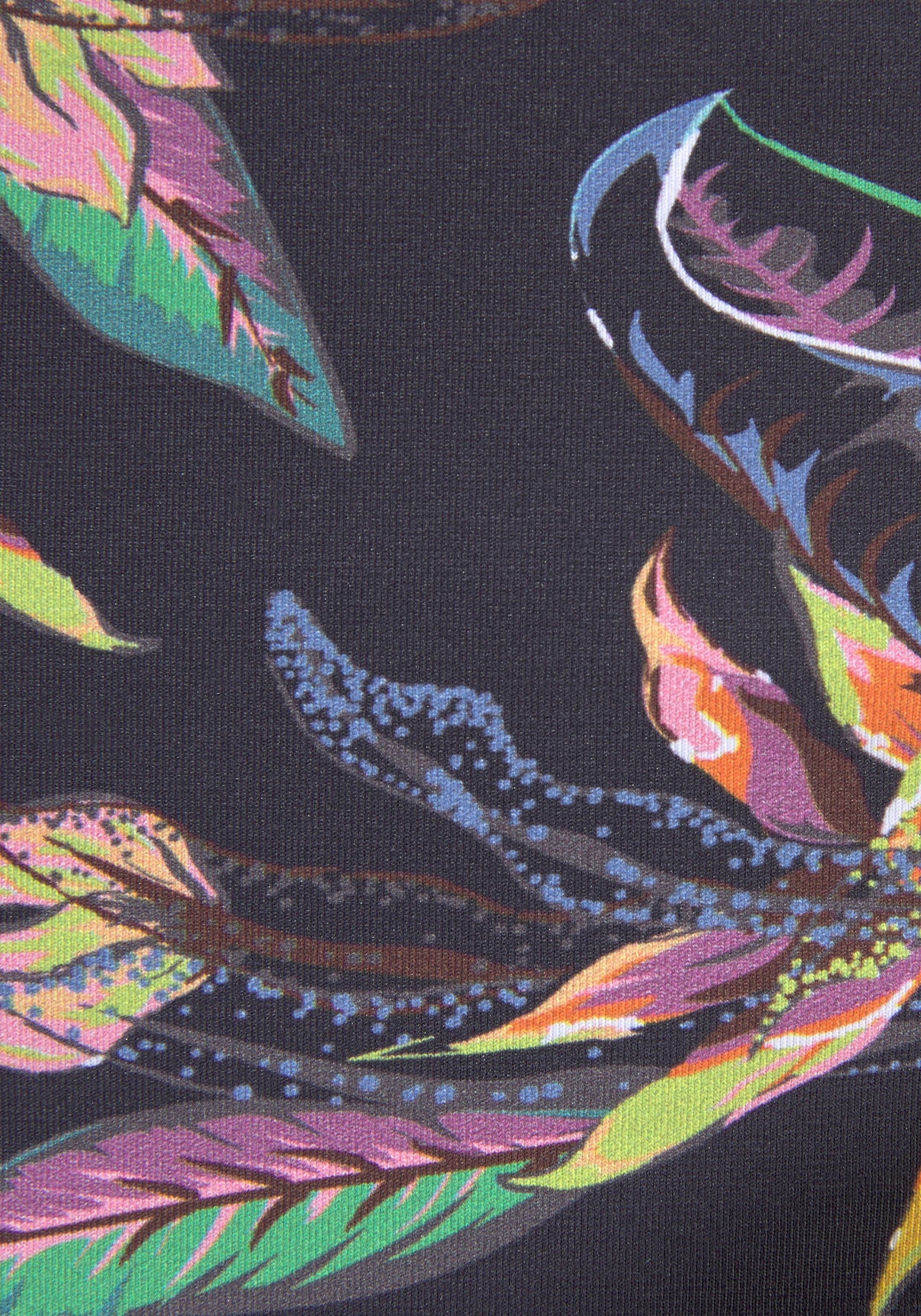 LASCANA Bikini-Hose »Malia«, zum Binden mit tropischem Print