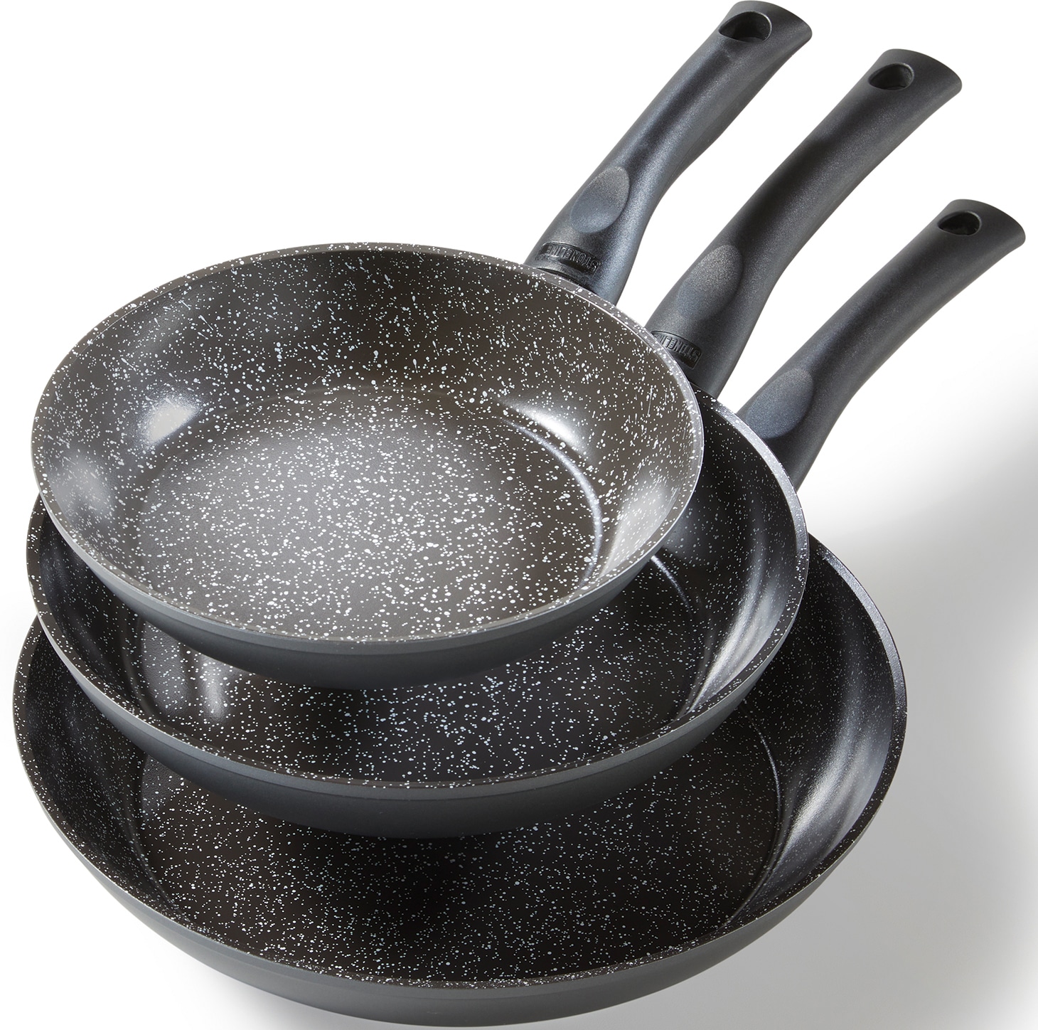 STONELINE Pfannen-Set "CERAMIC" Aluminium Set, je 1 Bratpfanne Ø 20/24/28 c günstig online kaufen