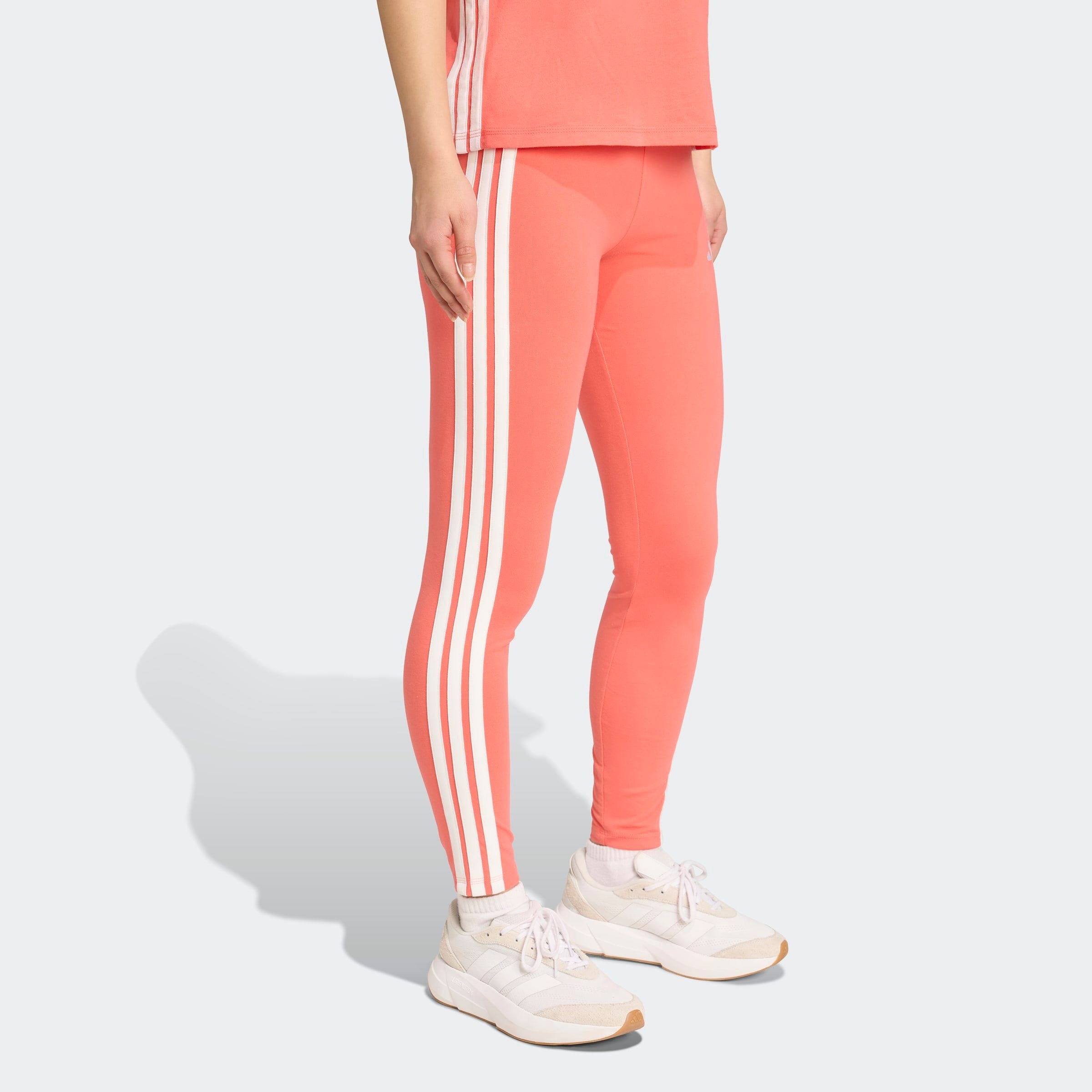 adidas Sportswear Trainingstights "ESSENTIALS 3-STREIFEN COTTON" sportliche günstig online kaufen