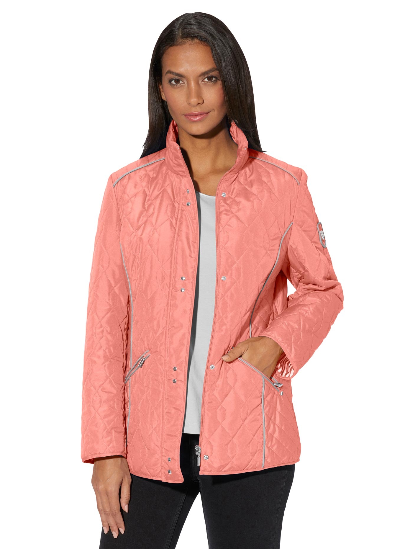 Casual Looks Steppjacke ohne Kapuze