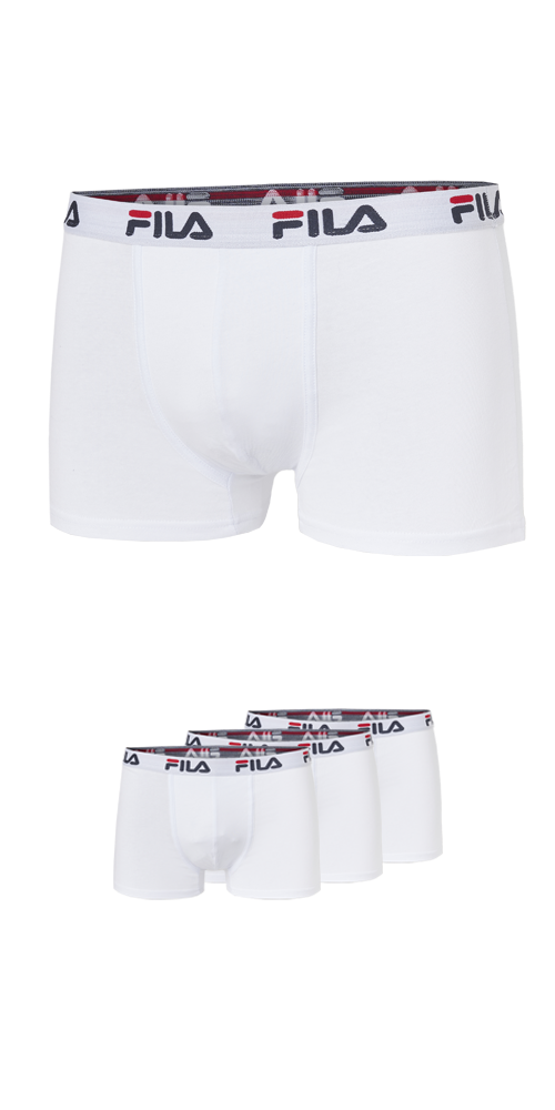 Fila Boxer »MAN BOXER SHORTS«, (3er Pack), mit elastischem Logobund