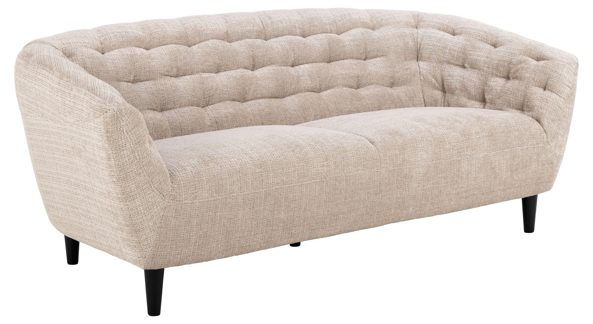 ACTONA GROUP 3-Sitzer »Ria«, Chenille beige, mit Taschenfederkern, 191x84x78 cm