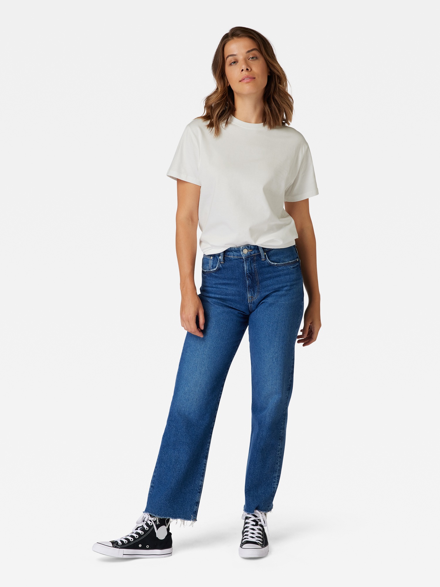 Mavi T-Shirt »BASIC SHORT SLEEVE TEE«, Basic T-Shirt