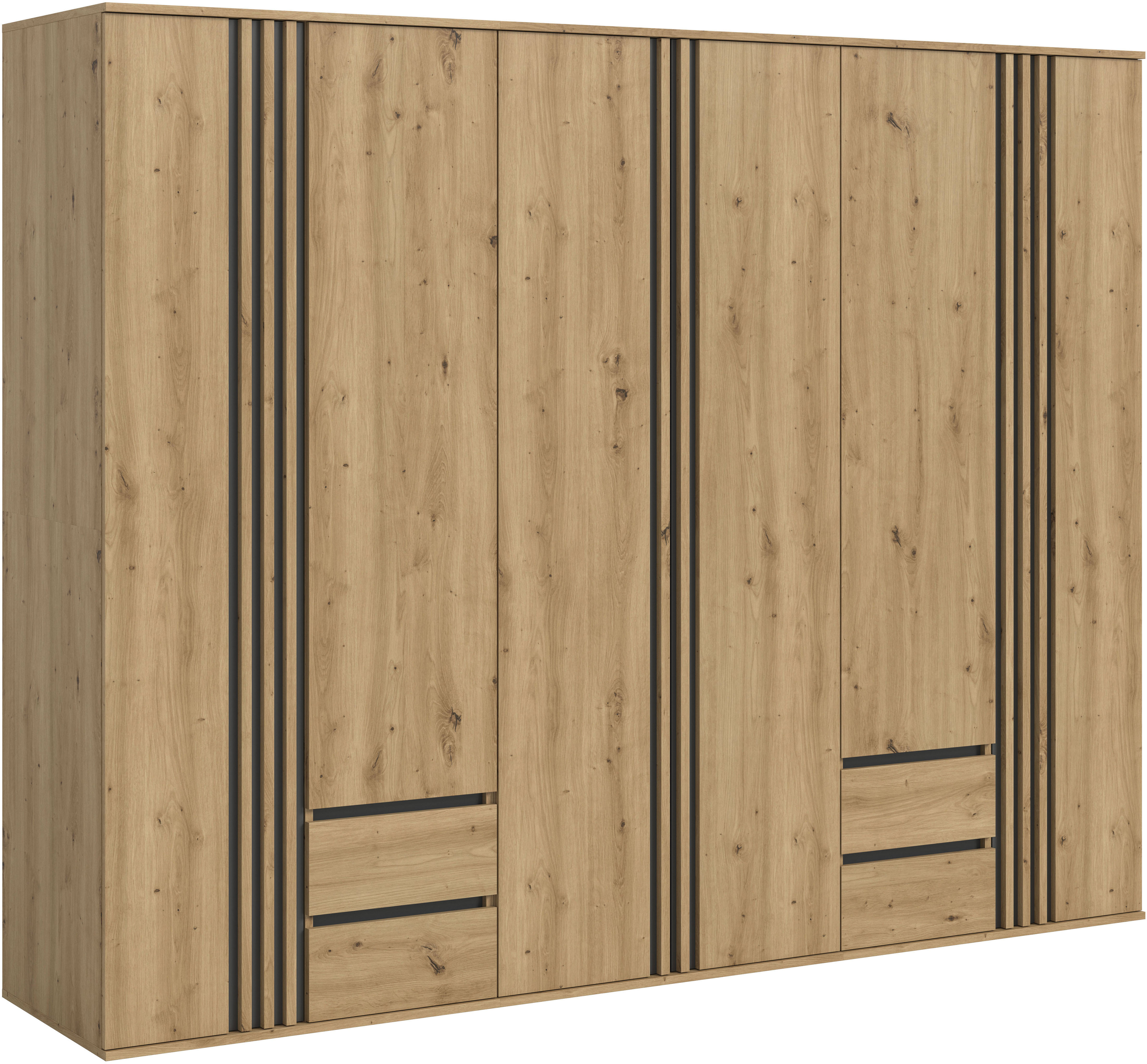 Home affaire Schrank-Set "ALVA, in den Breiten 160 & 240 cm, Paneeloptik, Schlafzimmerschrank" wähle den beste Schrank Kombination, individuell platzierbar