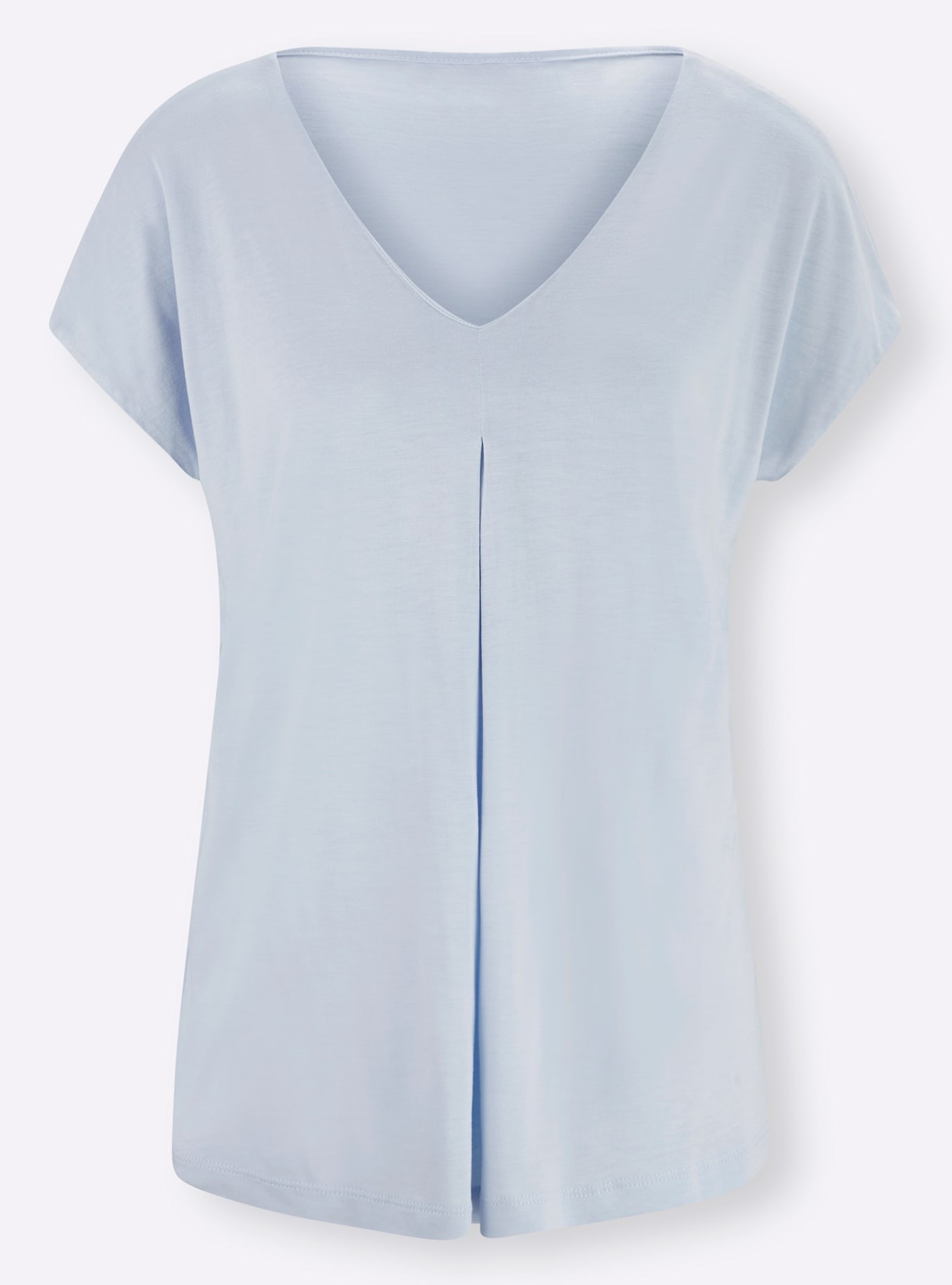 Heine Short Sleeve Viscose Shirt Ice Blue 3
