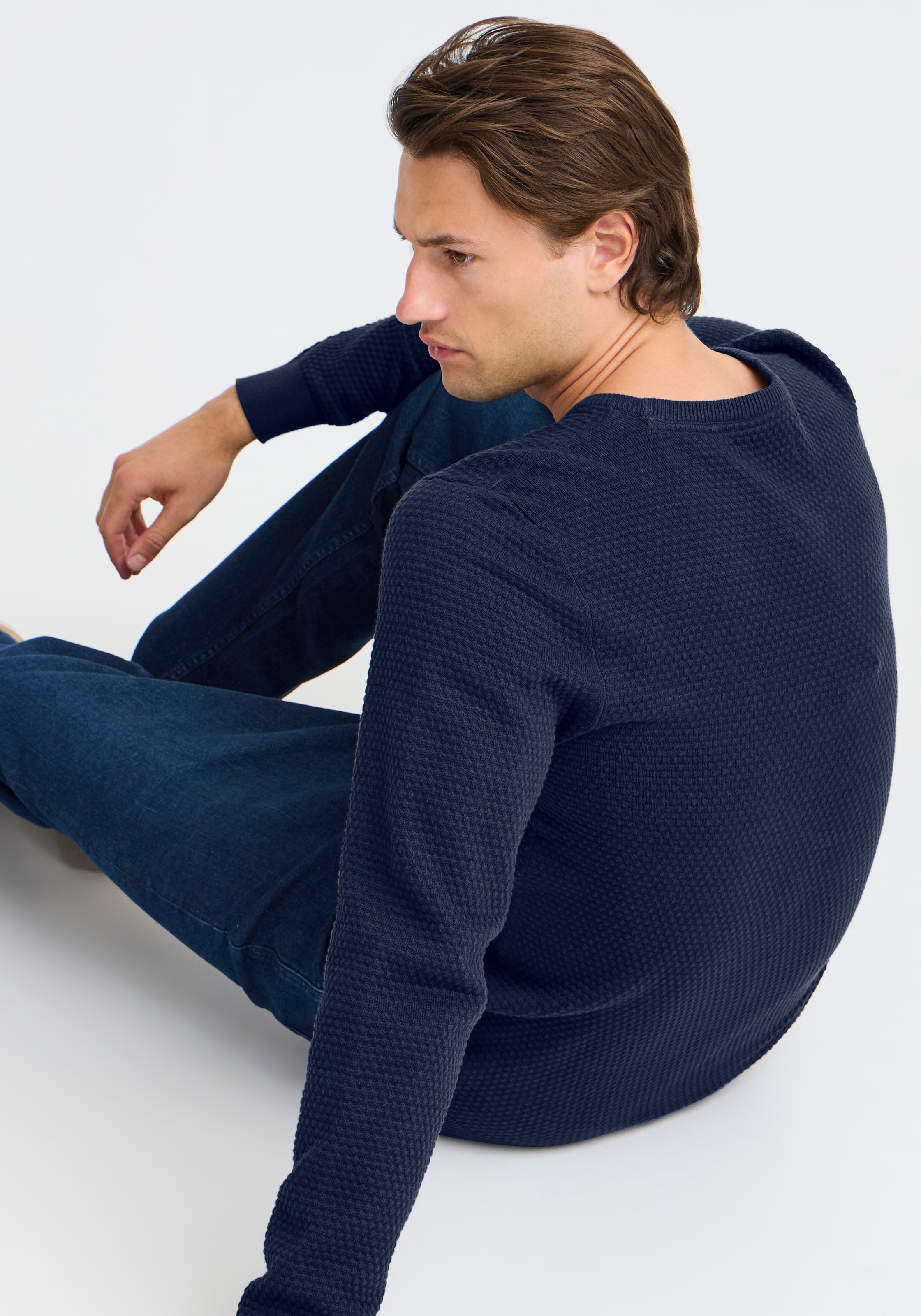 Blend Rundhalspullover »BHREDHILL crewneck«