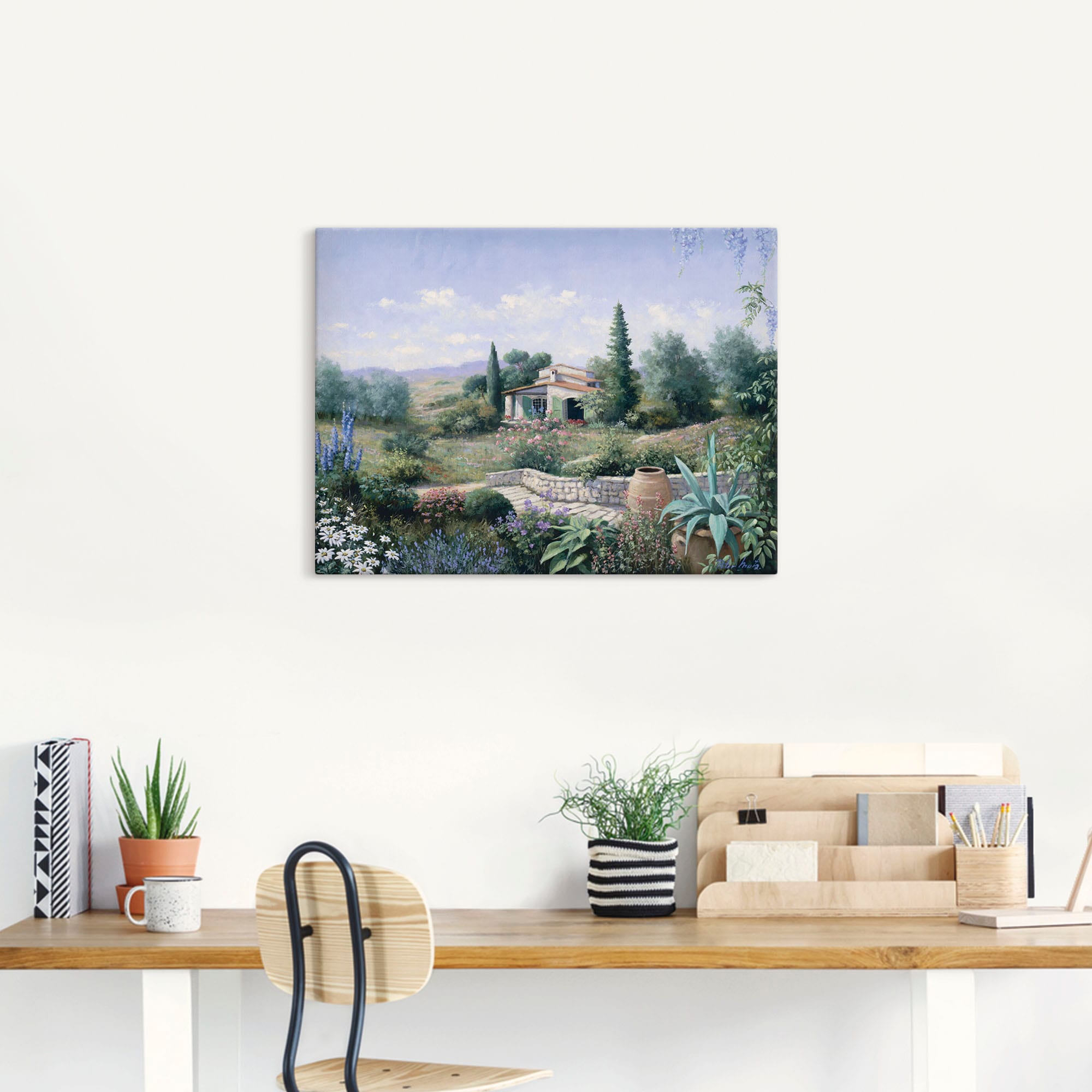 Artland Wandbild »Italienischer Sommer«, Vier Jahreszeiten, (1 St.), als Leinwandbild, Poster in verschied. Größen
