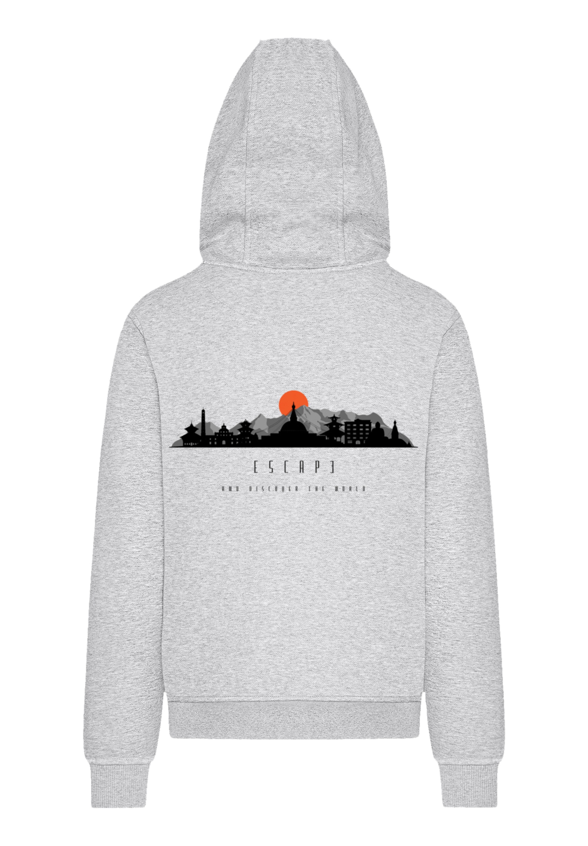F4NT4STIC Kapuzenpullover "Escape Discover the World Asian Town" Premium Qu günstig online kaufen