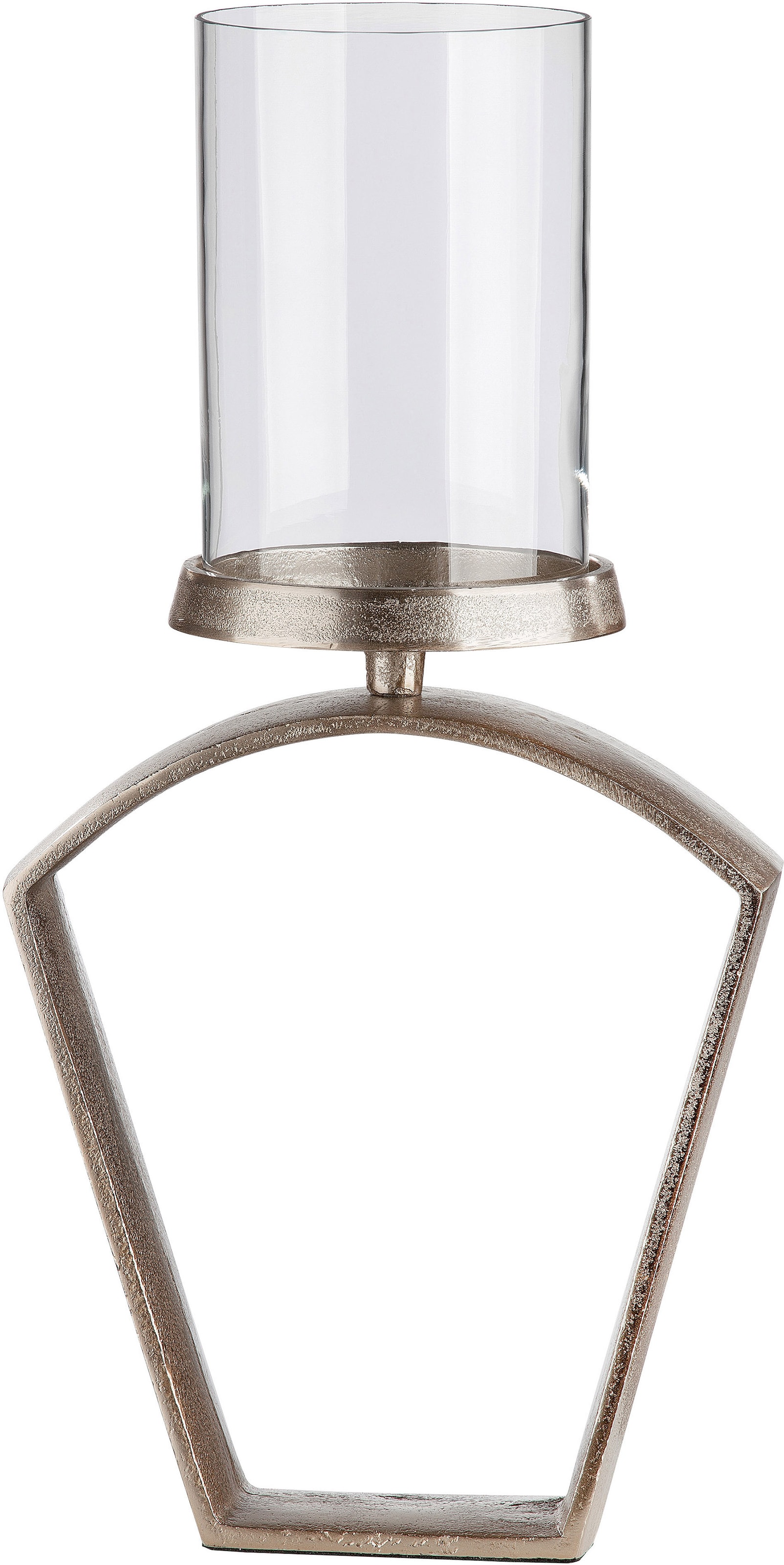 Casablanca by Gilde Windlicht "Nostro, Weihnachtsdeko" aus Aluminium mit Gl günstig online kaufen