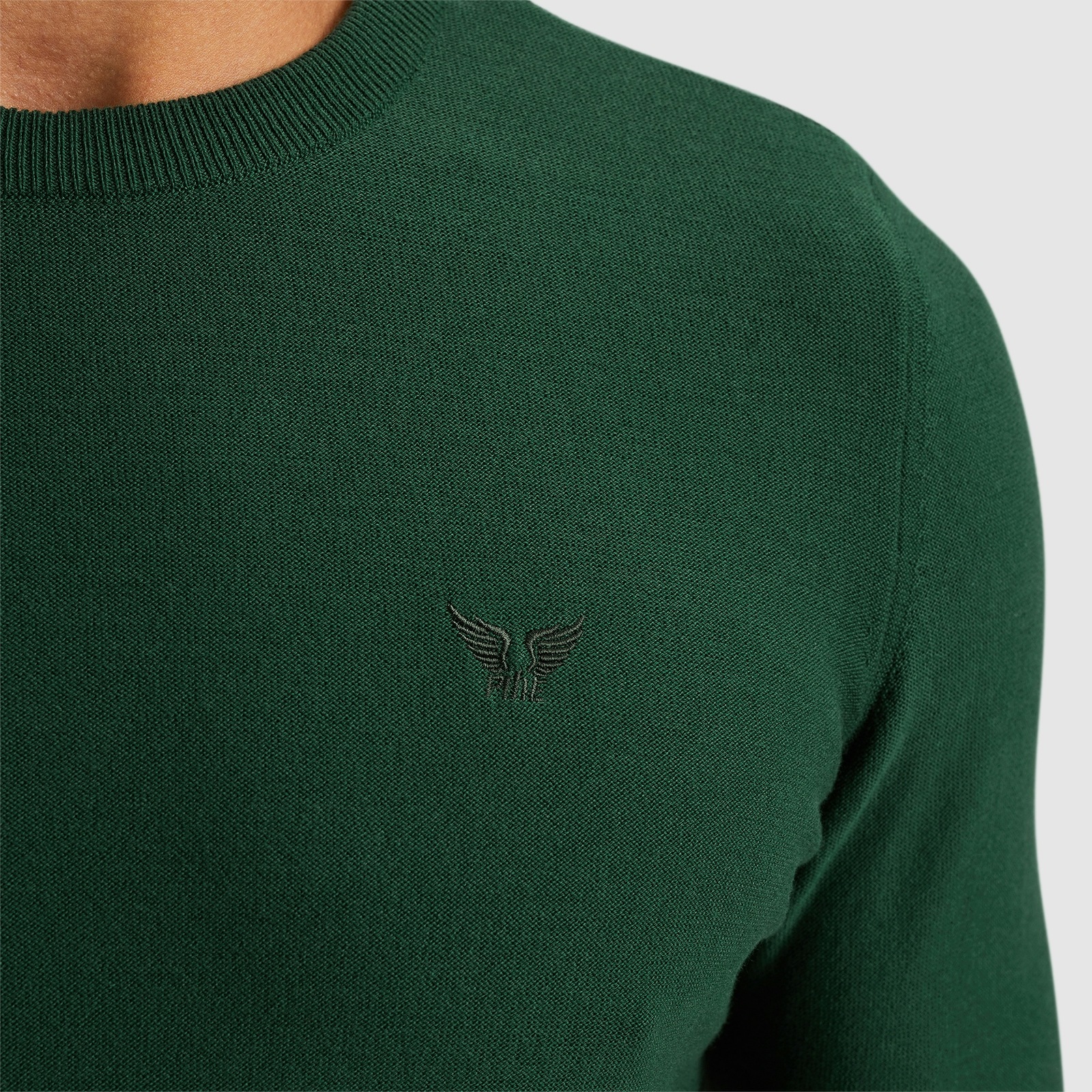 PME LEGEND Strickpullover, mit Logostickerei