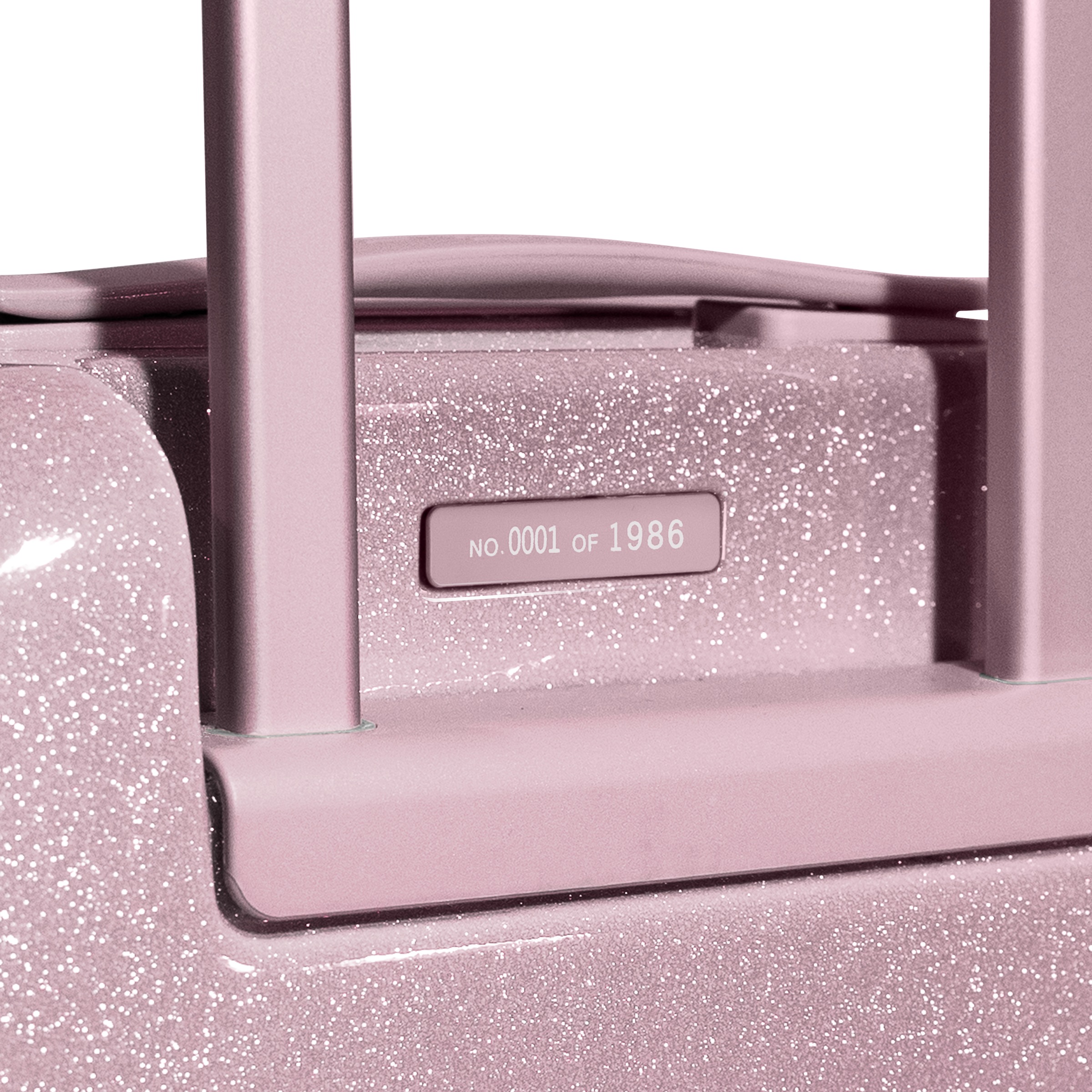 Heys Handgepäck-Trolley »Heys xCase Galaxy« Reisetrolley, Koffer handgepäcktauglich im Glitzer-Look
