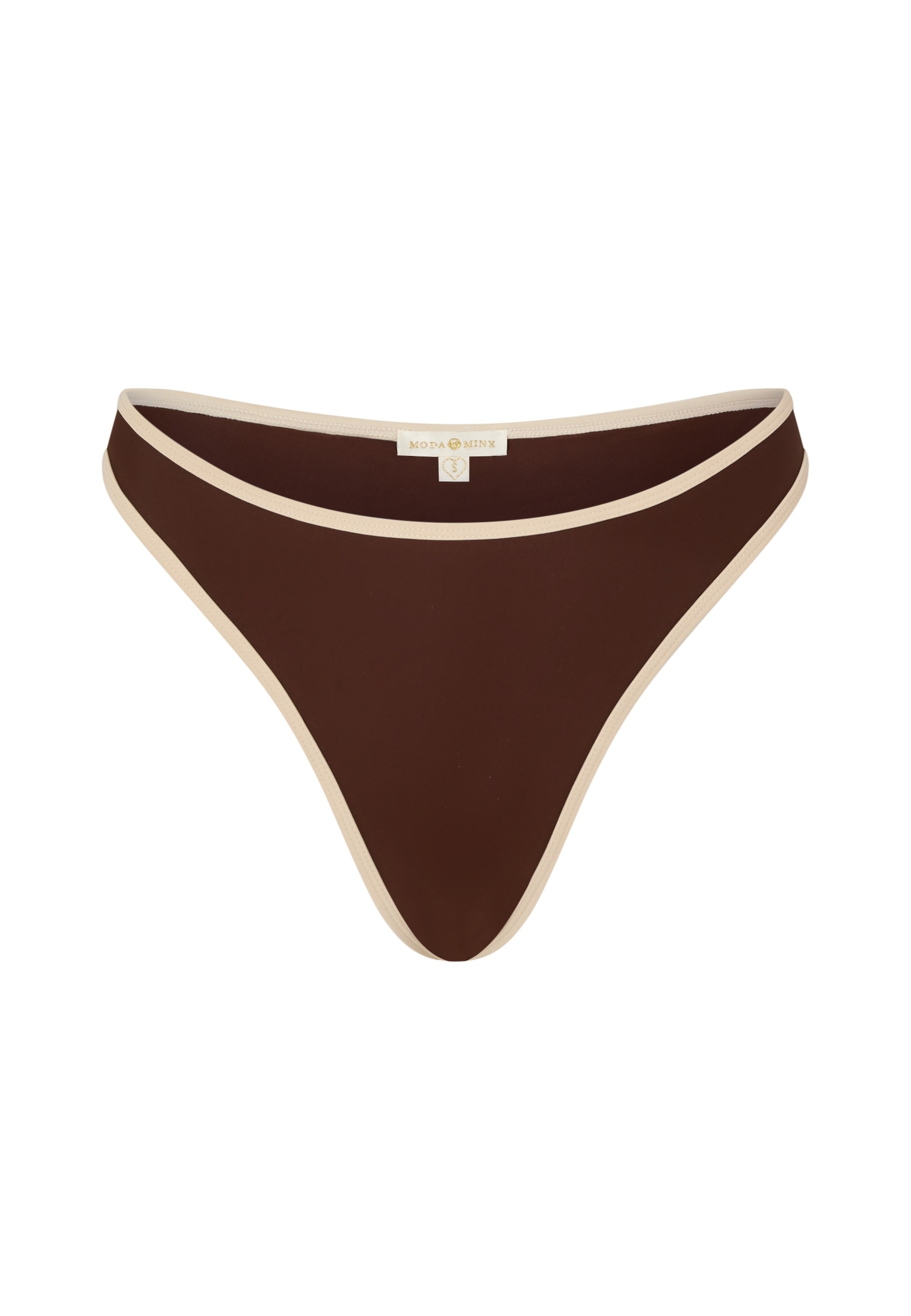Moda Minx Bikini-Hose, (1 St.), mit angesagtem Kontrast-Design günstig online kaufen