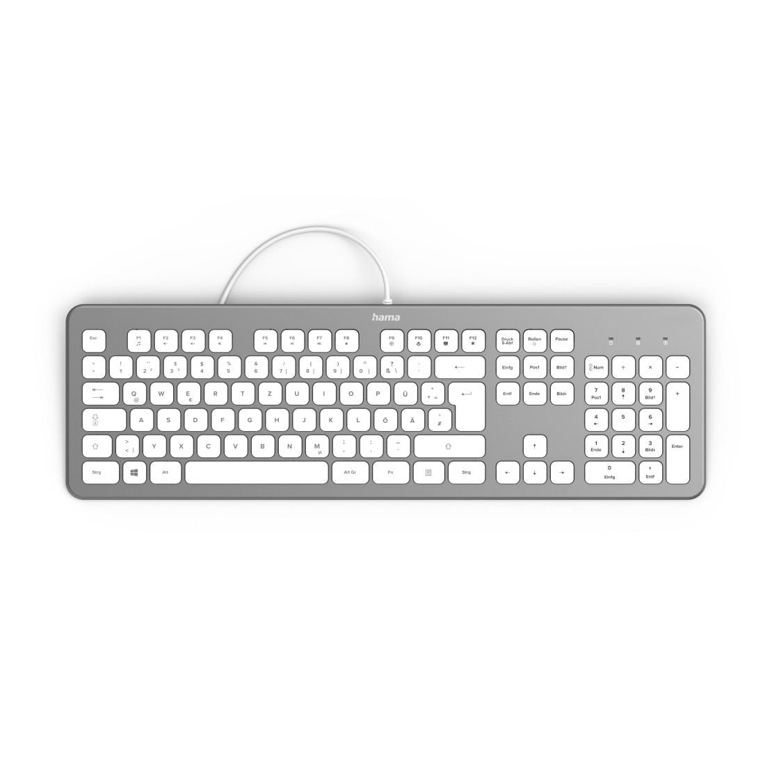 PC-Tastatur »Tastatur "KC-700", kabelgebunden, PC, Notebook, Laptop Keyboard«,...