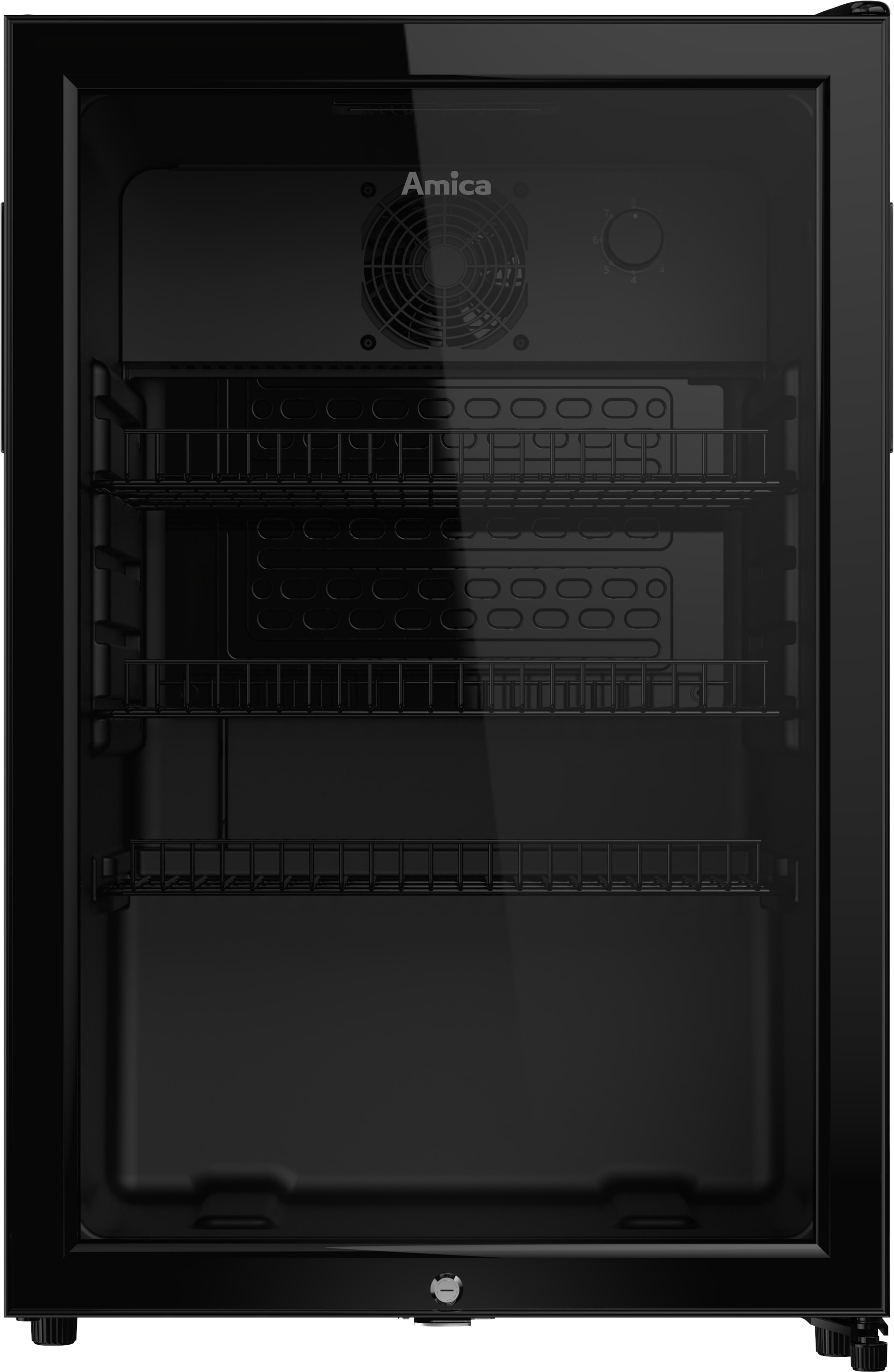 Amica Getränkekühlschrank »FK 341 151 S« 84 cm hoch 55 cm breit perfekte Kühlung dank professioneller Ausstattung